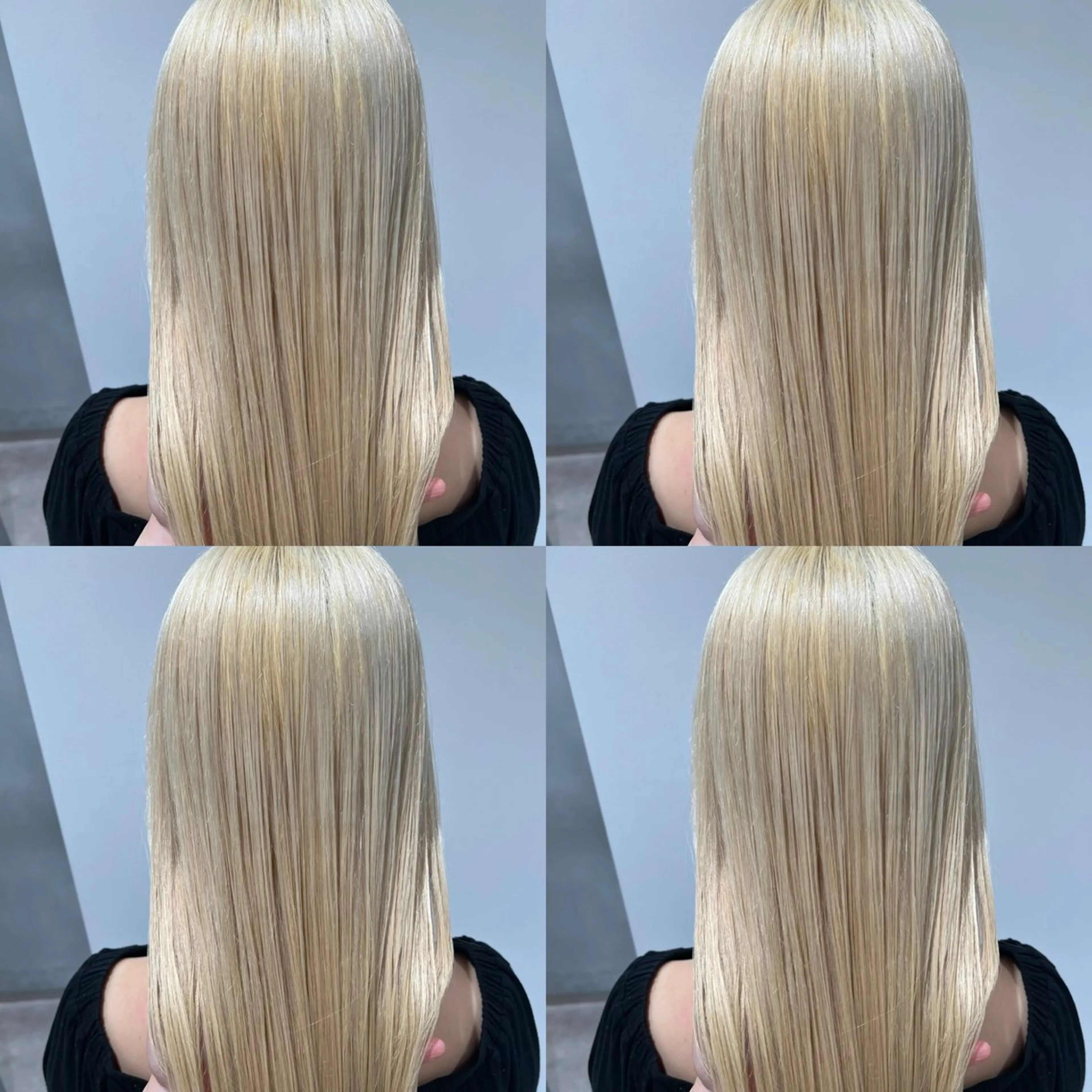 ミディアム カラー ブロンド ホワイトブロンド カット ヘアカラー 💎透明感カラー特化 💎TAISEIのヘアスタイル