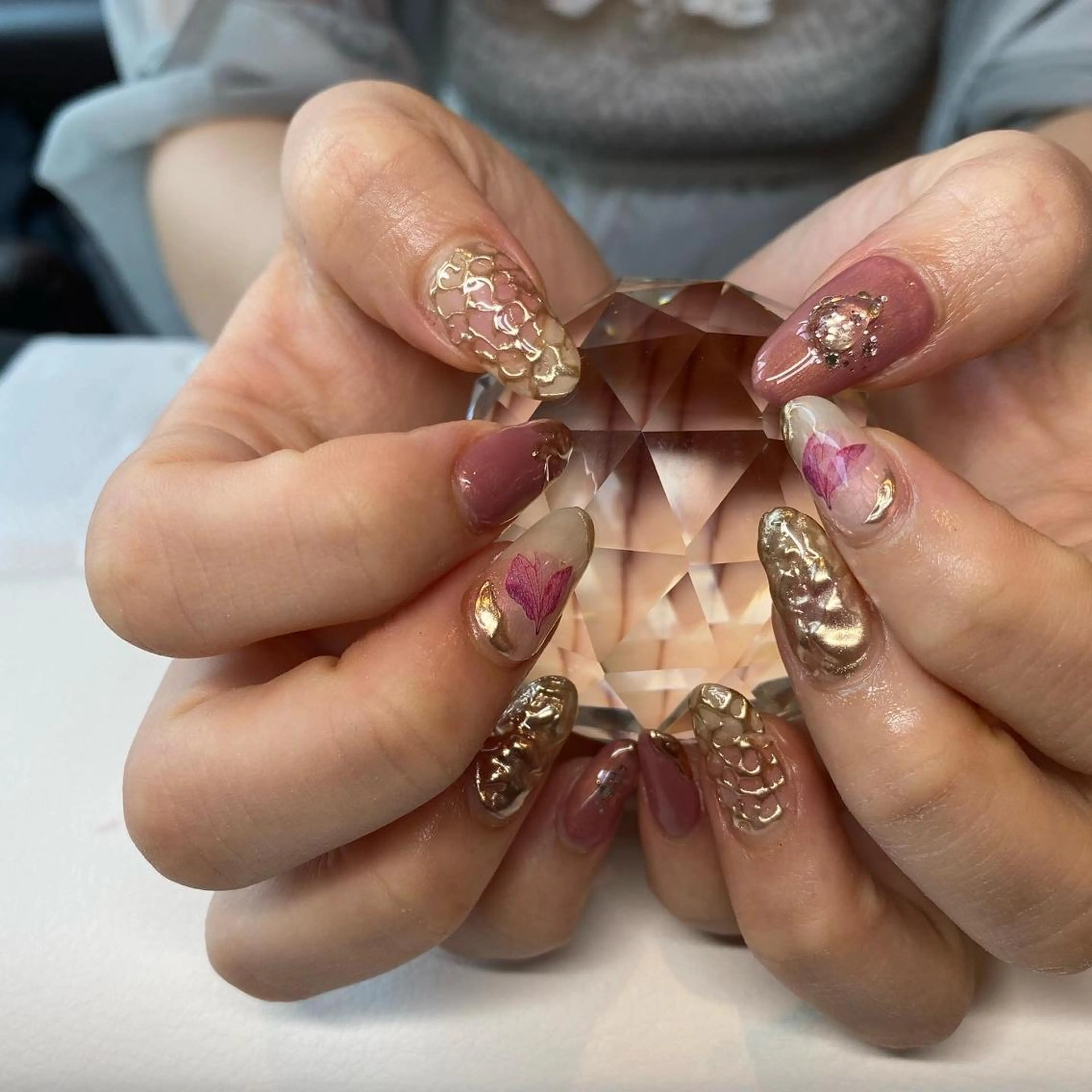 ネイル ハンドネイル NAIL Salon IP所属・長谷川 奈緒美のネイルデザイン