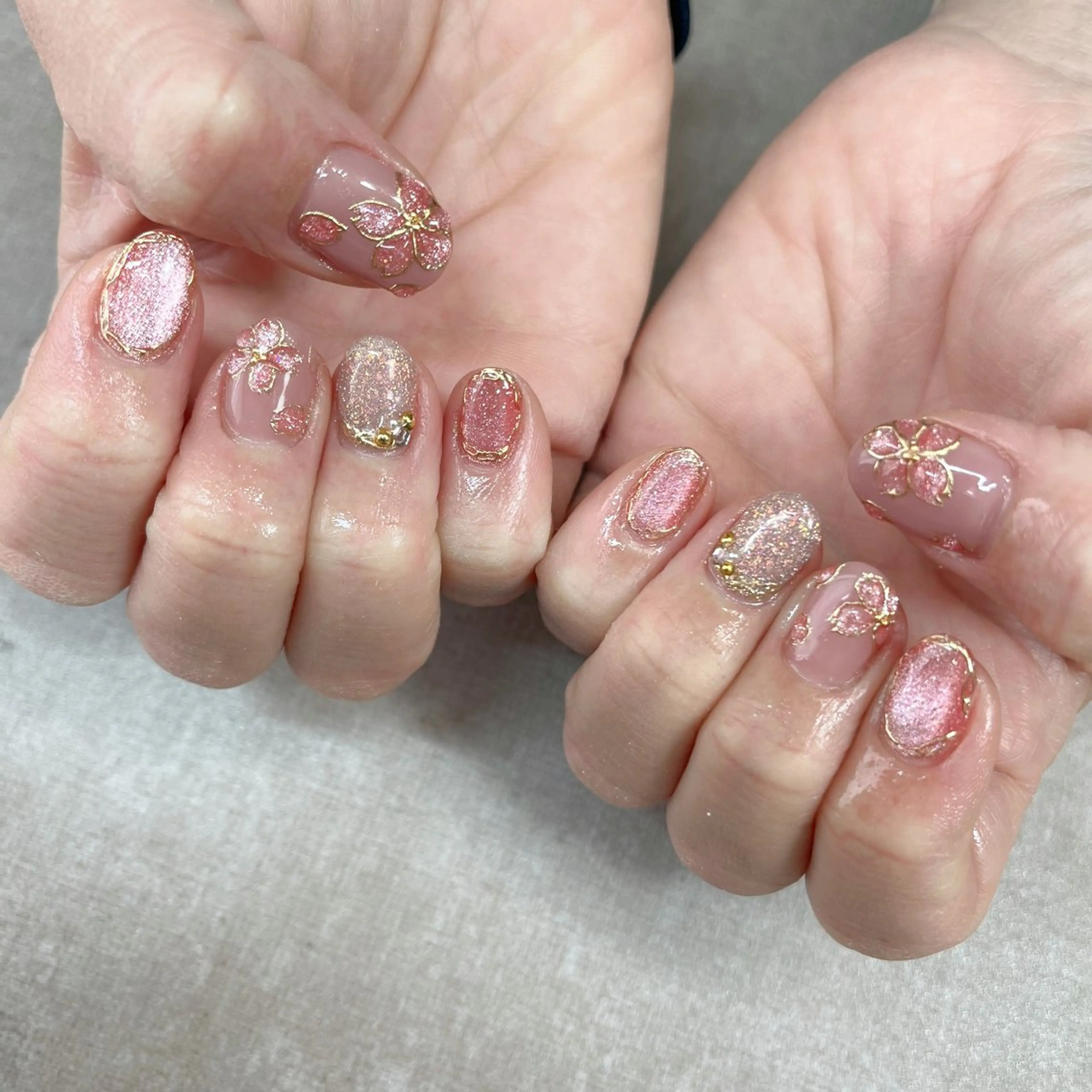 ネイル 入学式 chic_nail chieのネイルデザイン