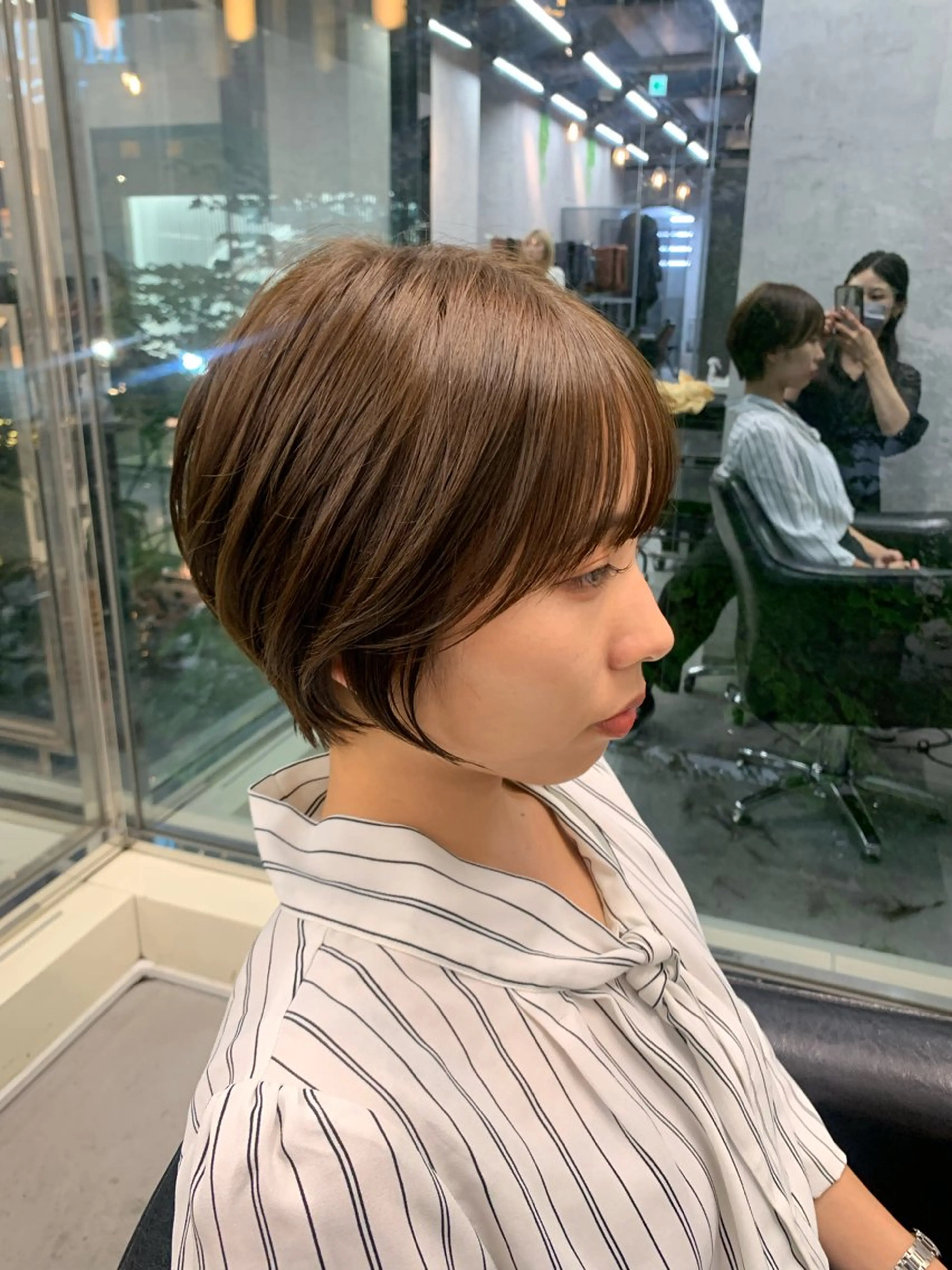 ショート 銀座/レイヤー 🌷nonoka🌷のヘアスタイル