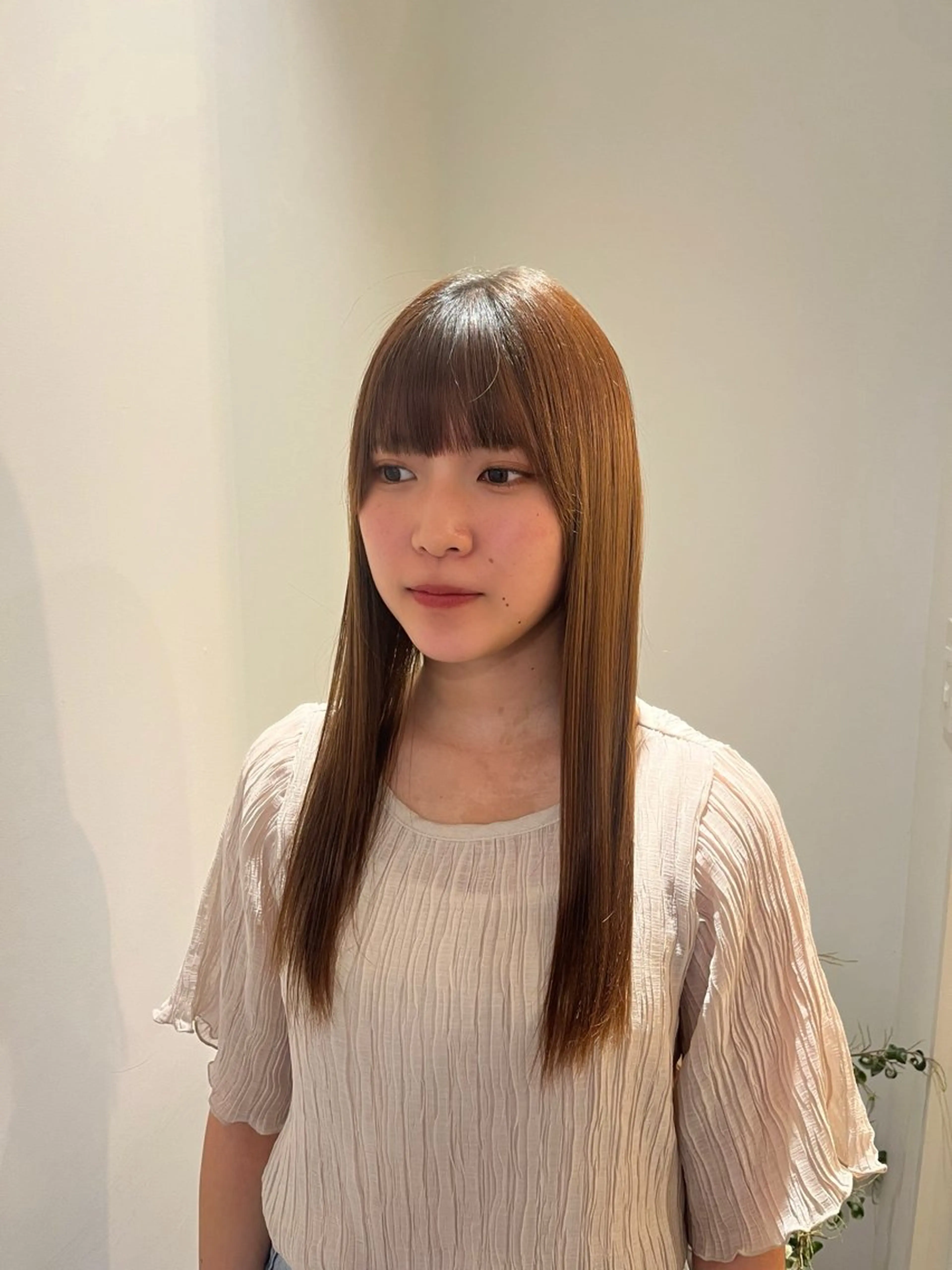 ロング morita yunaのヘアスタイル