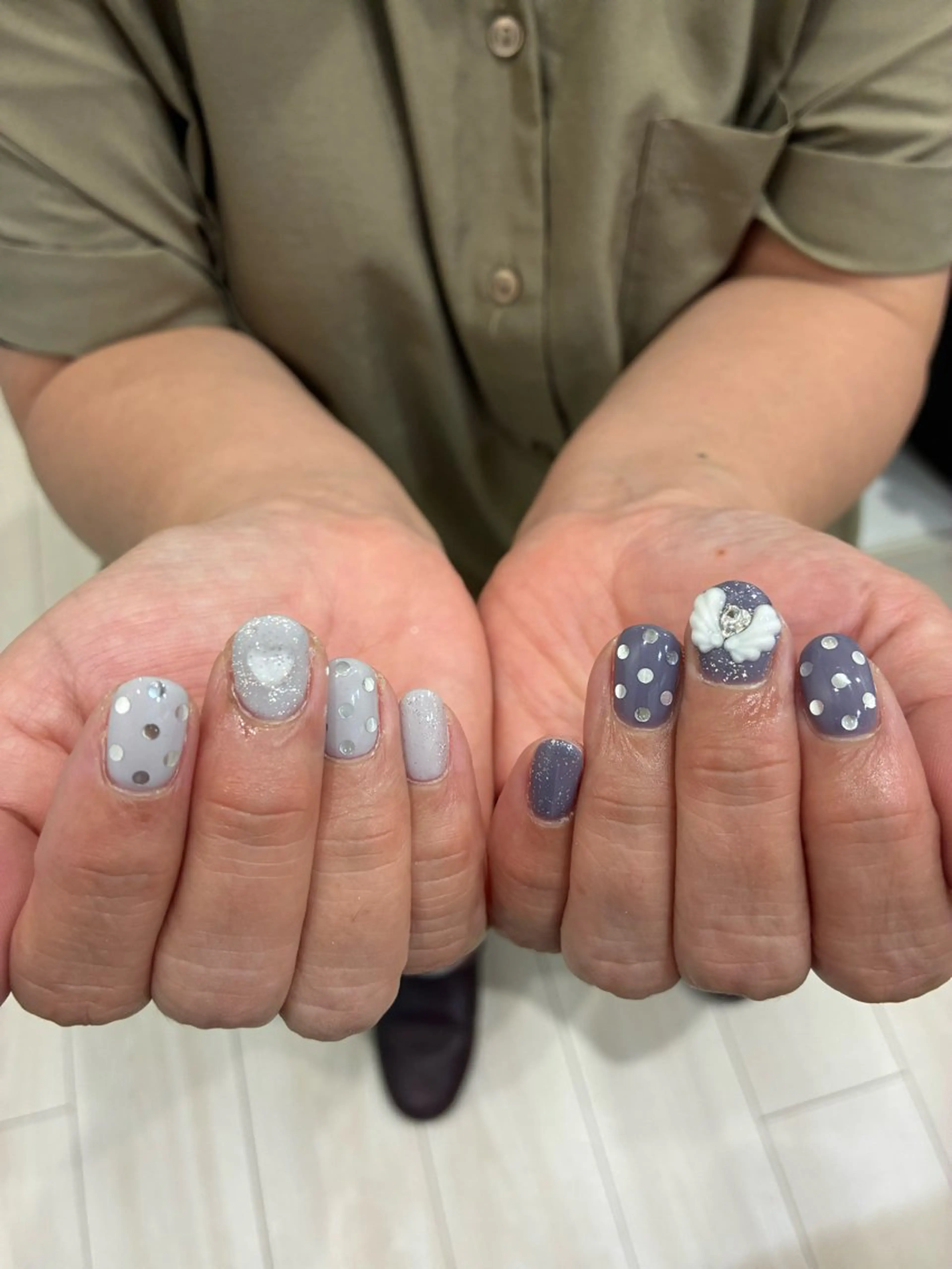 ネイル ジェルネイル ハンドネイル 13日3980円‼️ マグもデザインも◎のネイルデザイン