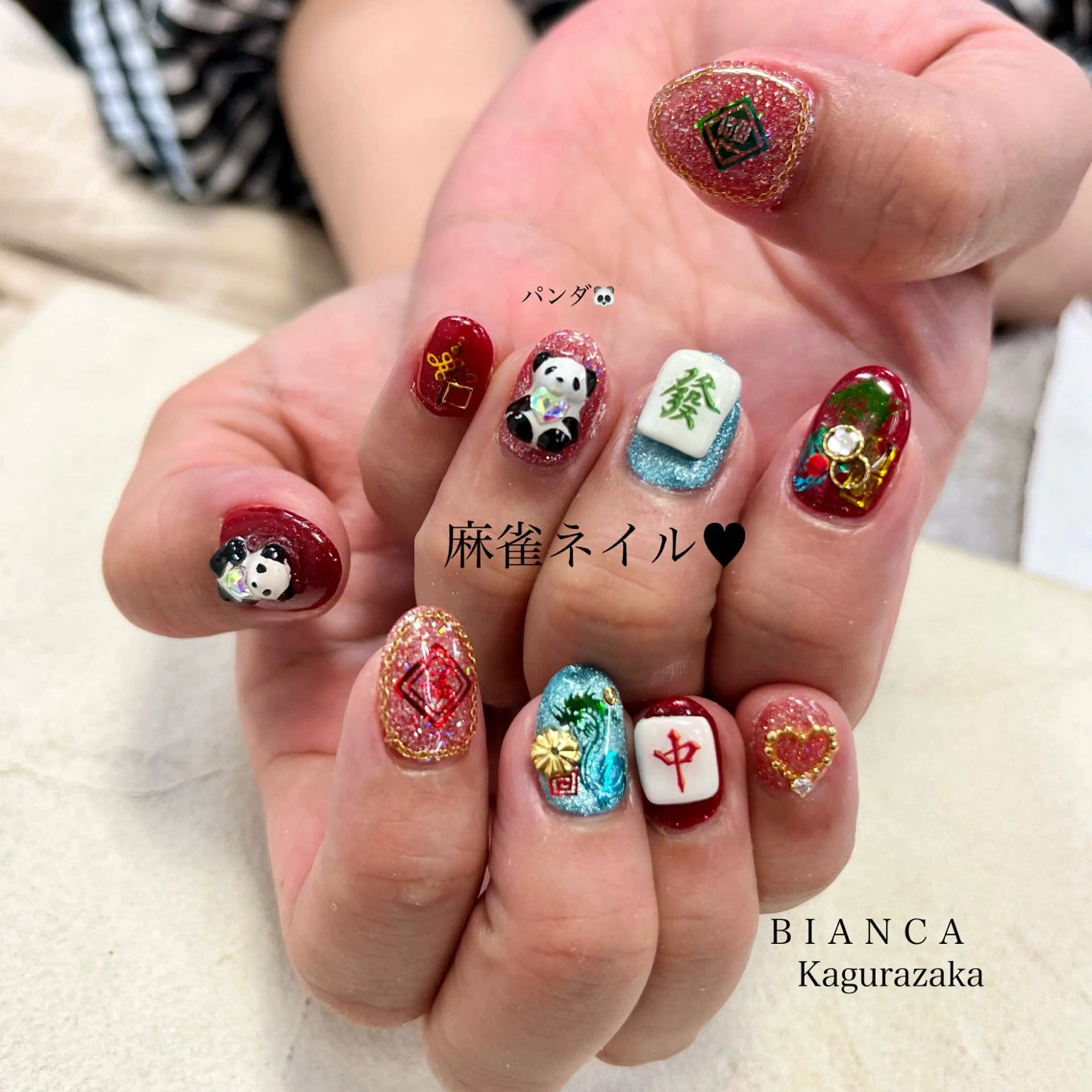 ネイル ハンドネイル BIANCA Ouchidaのネイルデザイン
