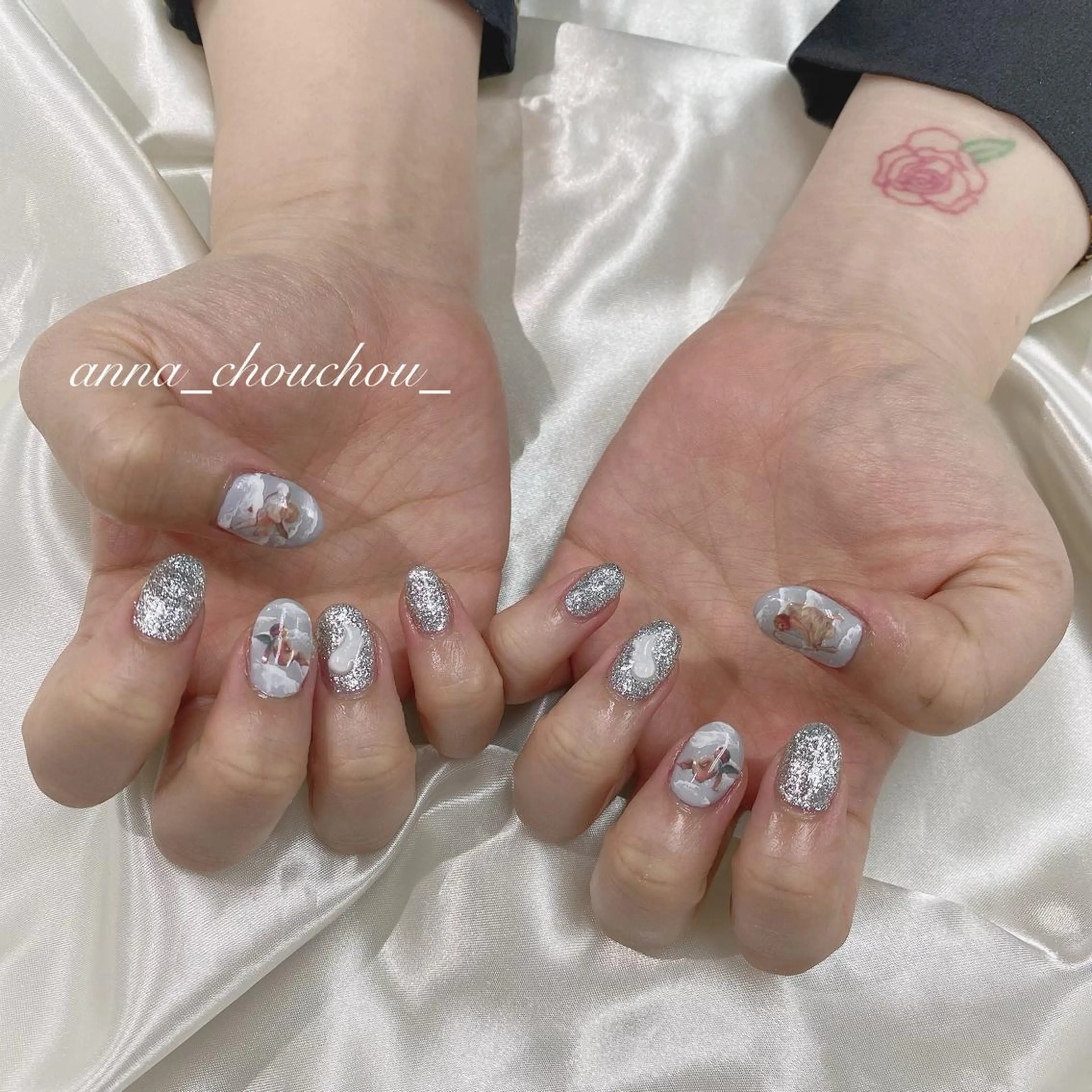 ネイル ジェルネイル ハンドネイル Anna Sano⭐️のネイルデザイン