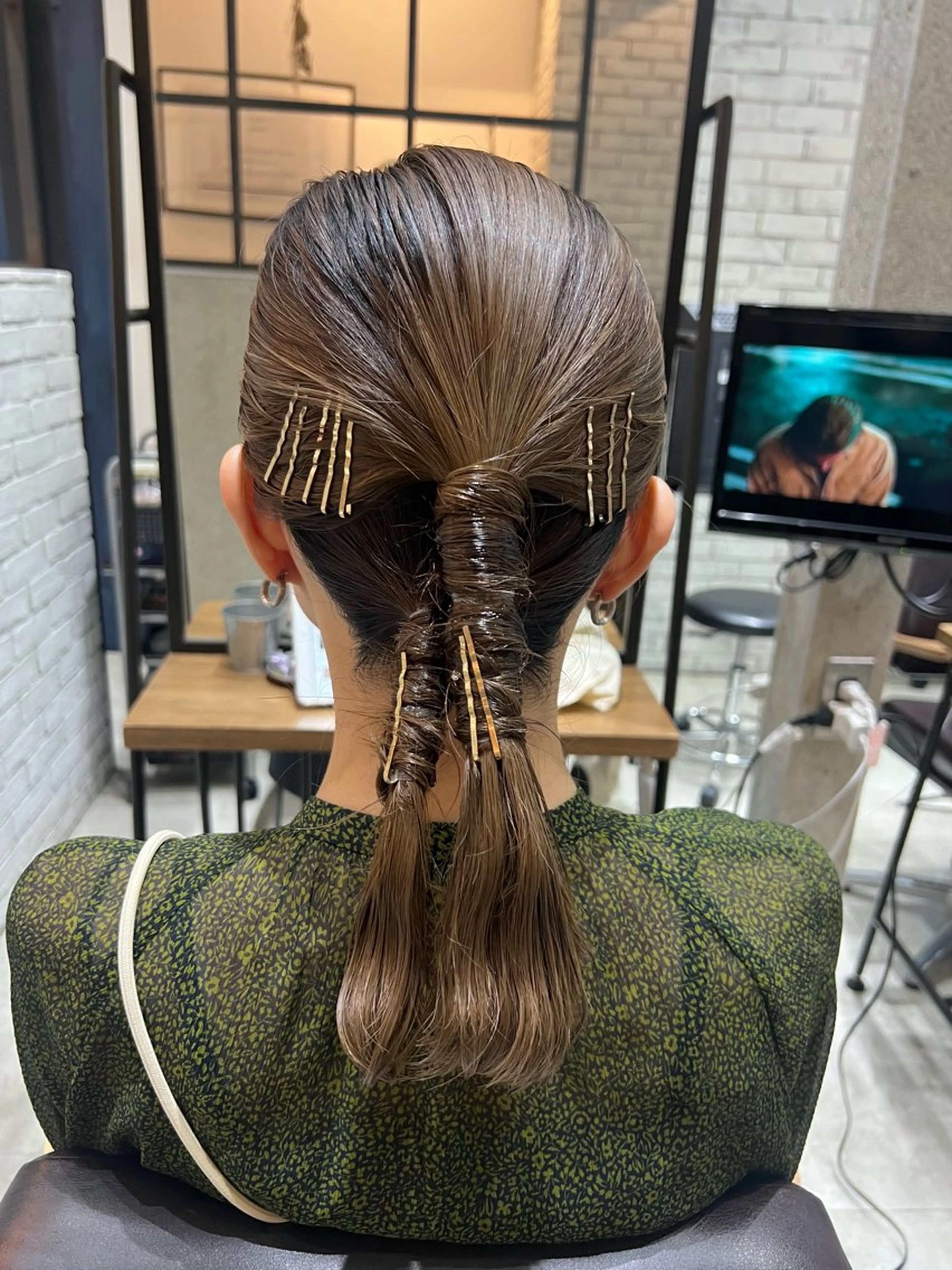 ヘアアレンジの写真