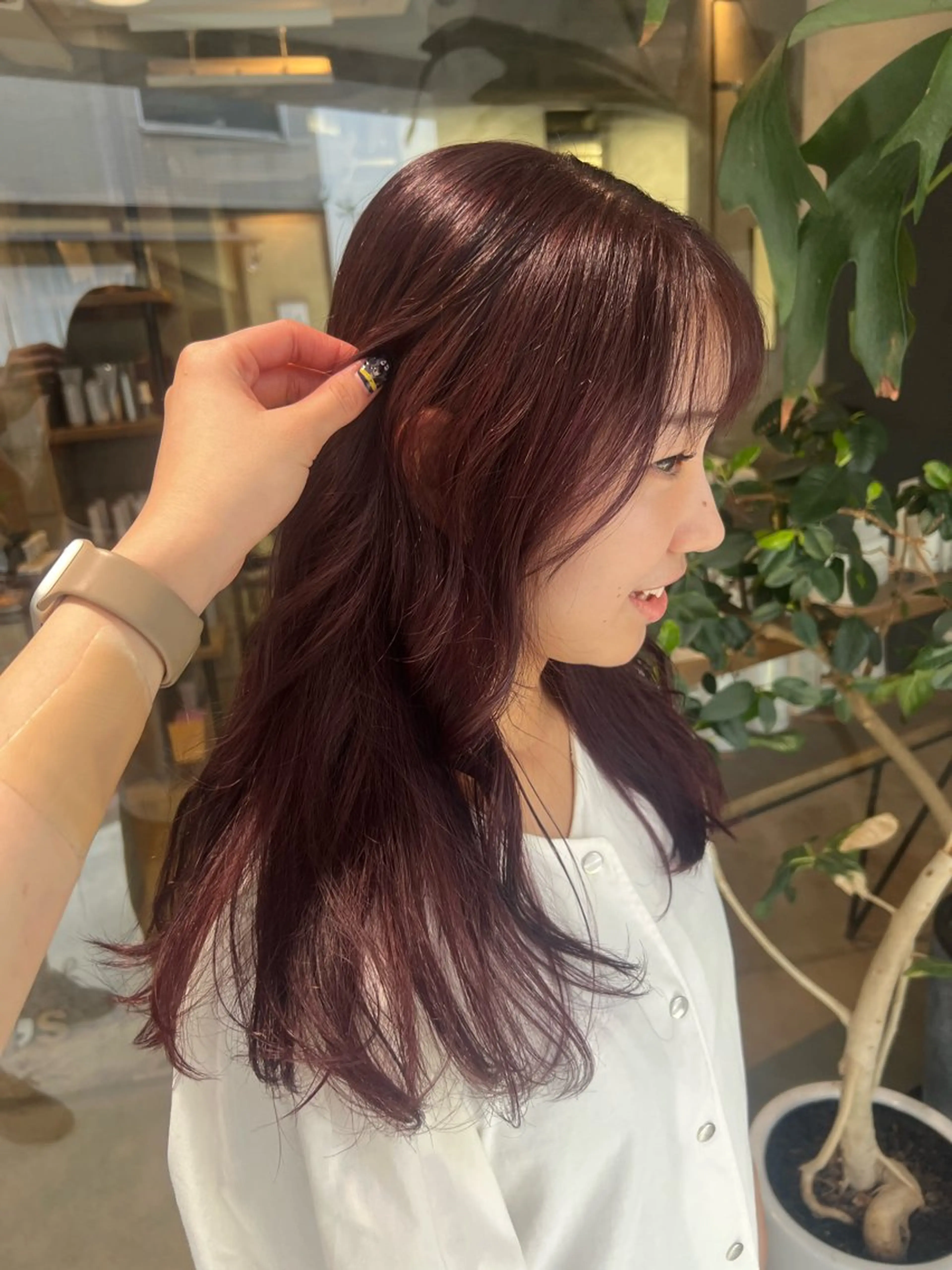 暖かみのある暖色カラー+マイクロバブル🍇の写真