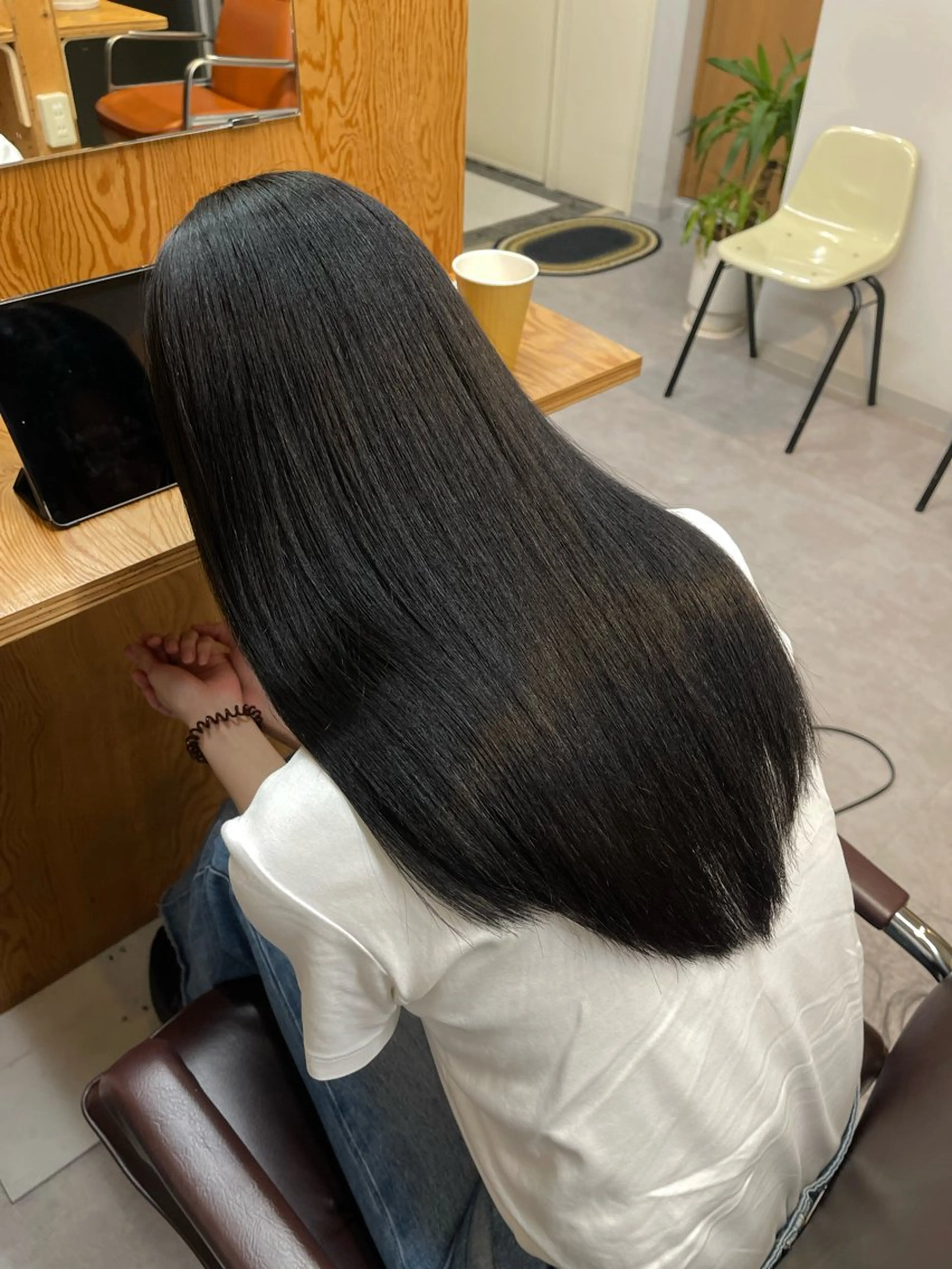 🌻艶髪にしたい方必見👁️‍🗨️話題の髪質改善🌻【プレミアム酸熱トリートメント+似合わせカット】の写真