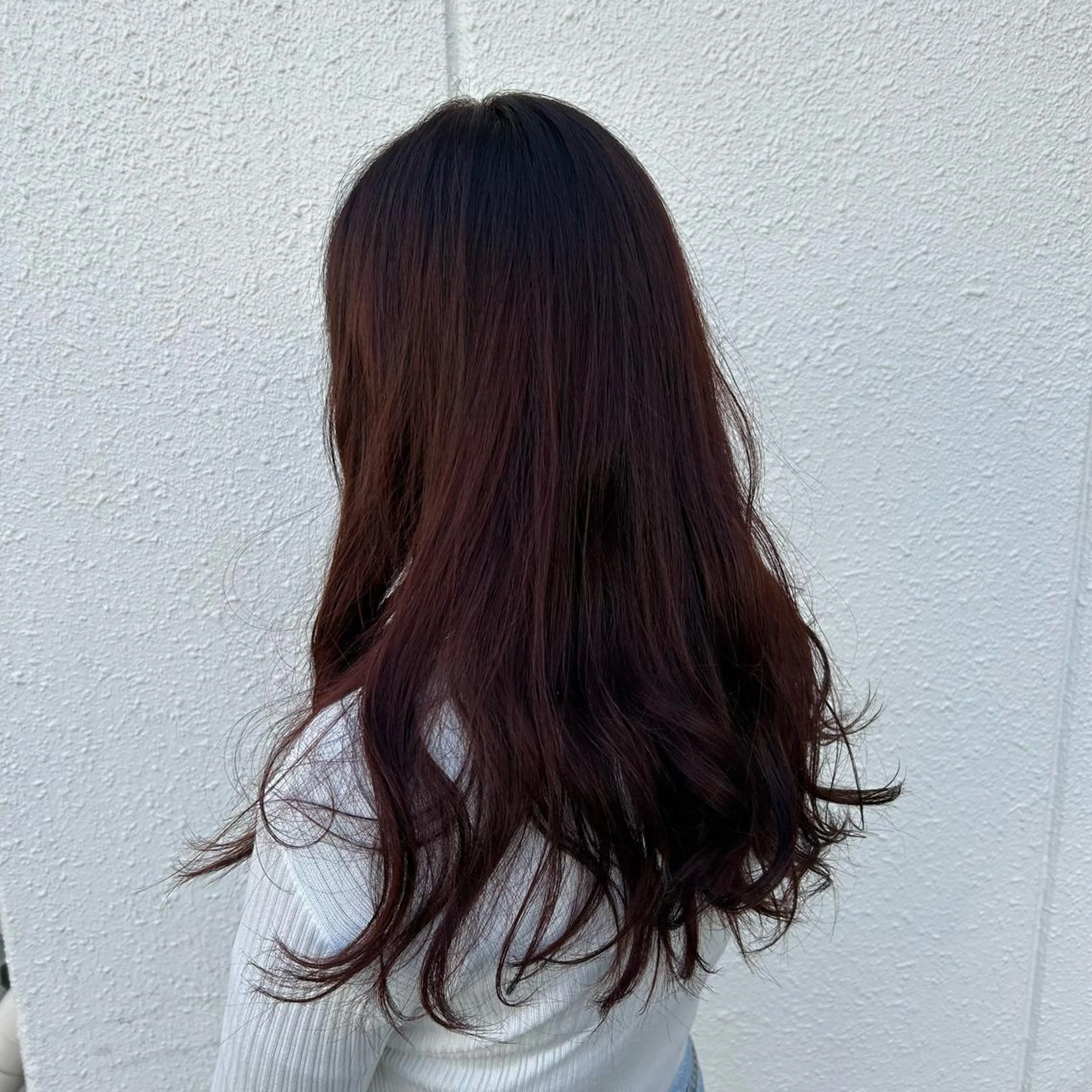 ロング カラー カツキ/GARTE 代官山のヘアスタイル