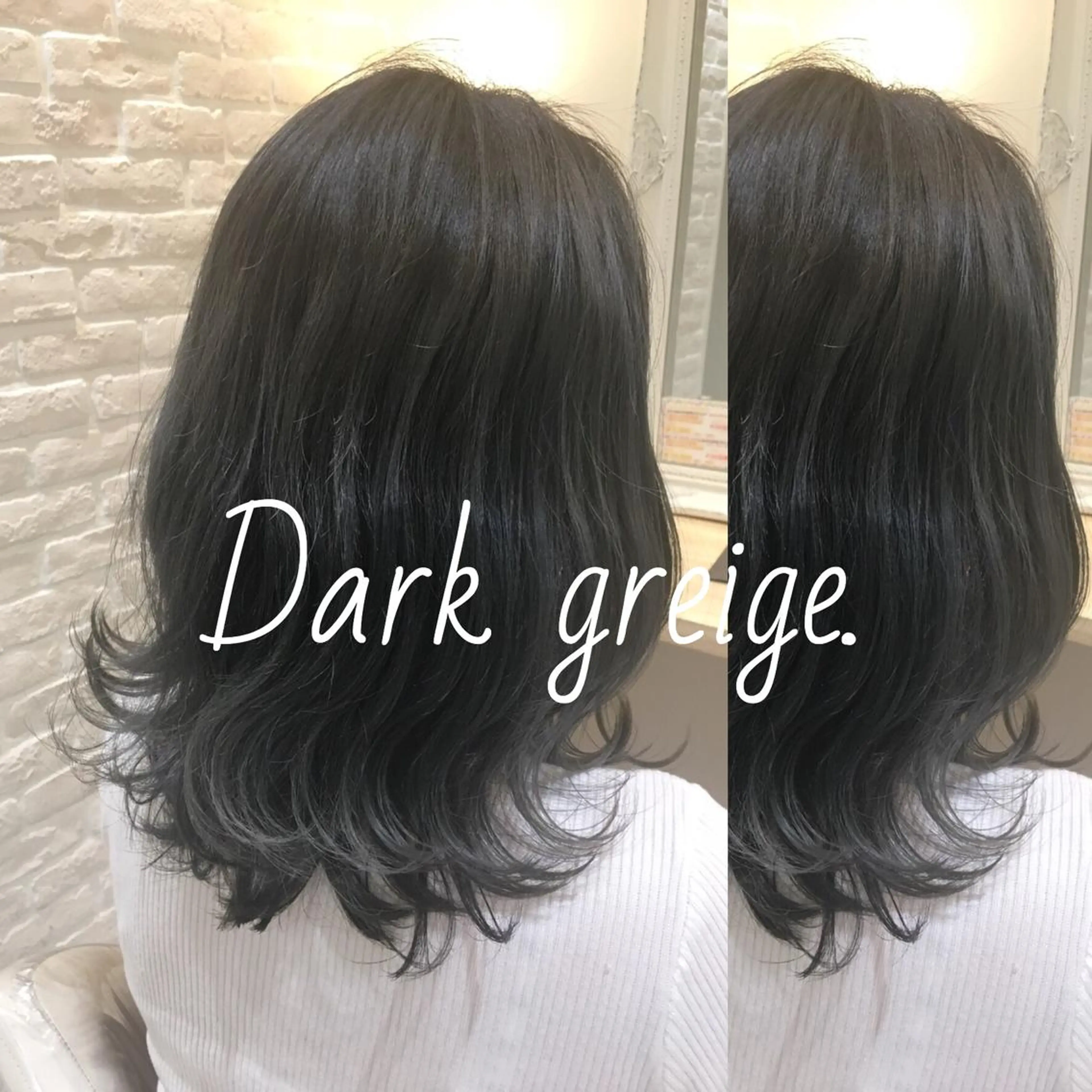 セミロング Uno. 本気で ヘアに悩む方へ✨のヘアスタイル