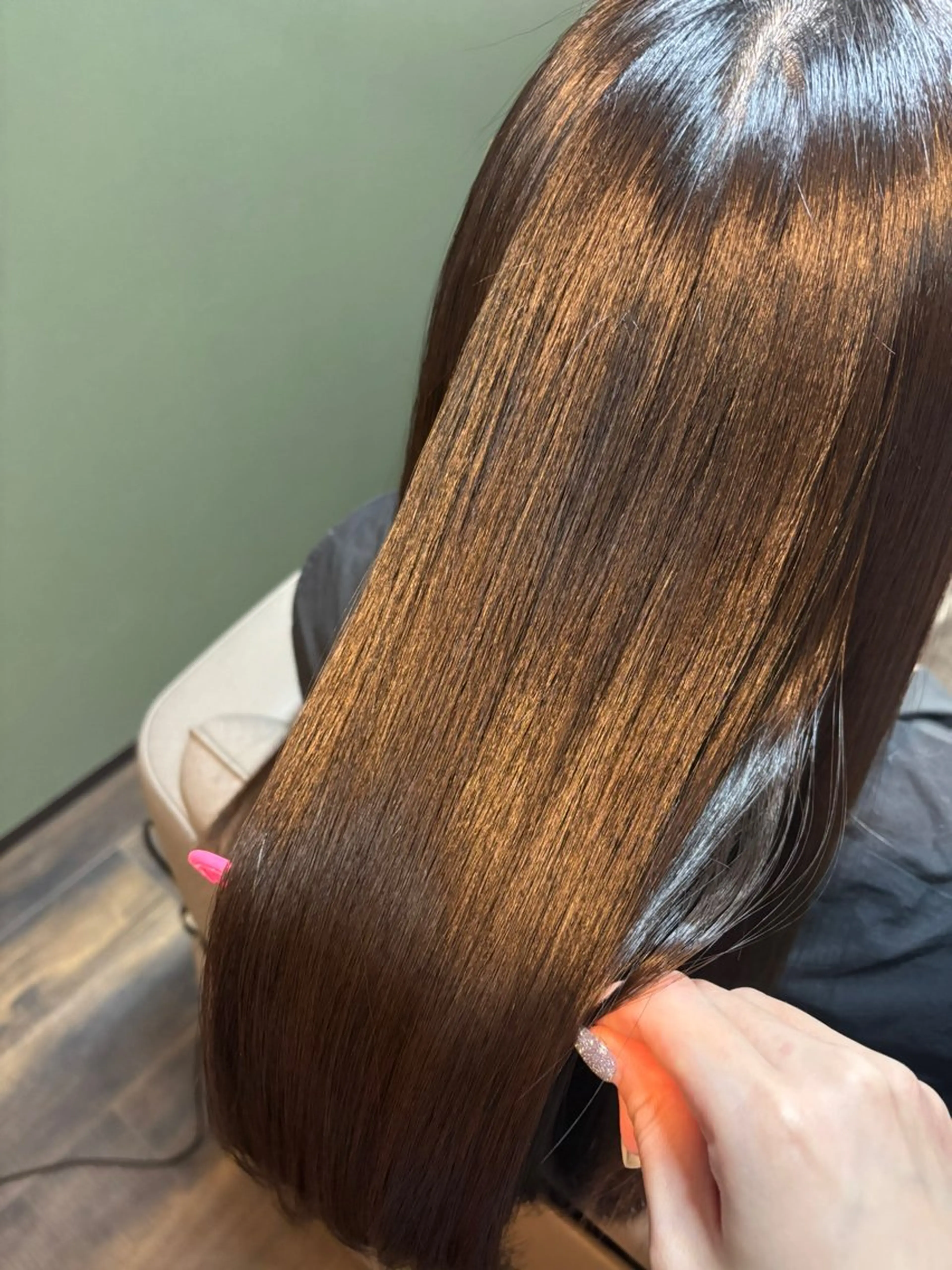 ロング im所属・白石 彩音のヘアスタイル