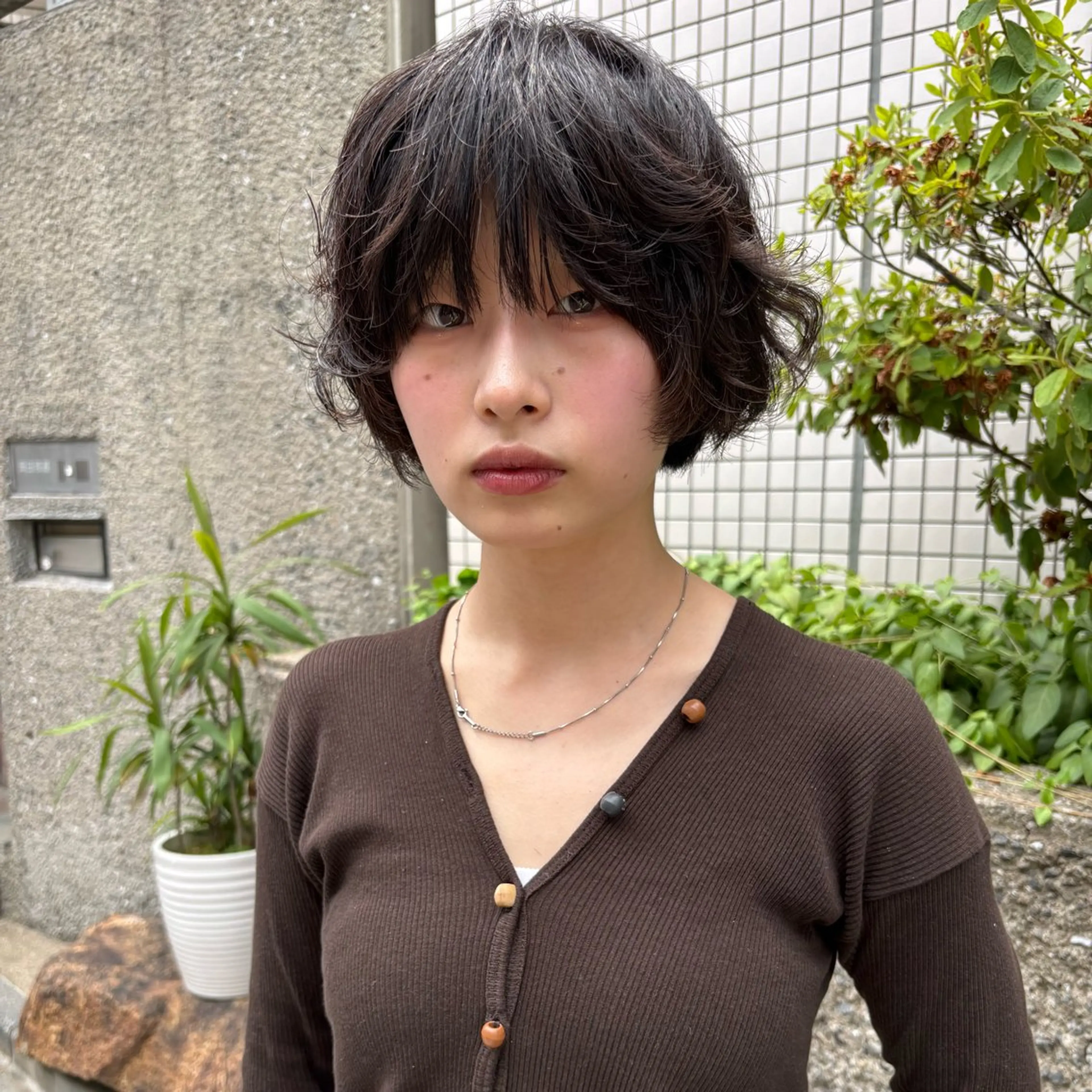 ショート カット パーマ カジュアルパーマ/ 似合わせヘア/ショウのヘアスタイル