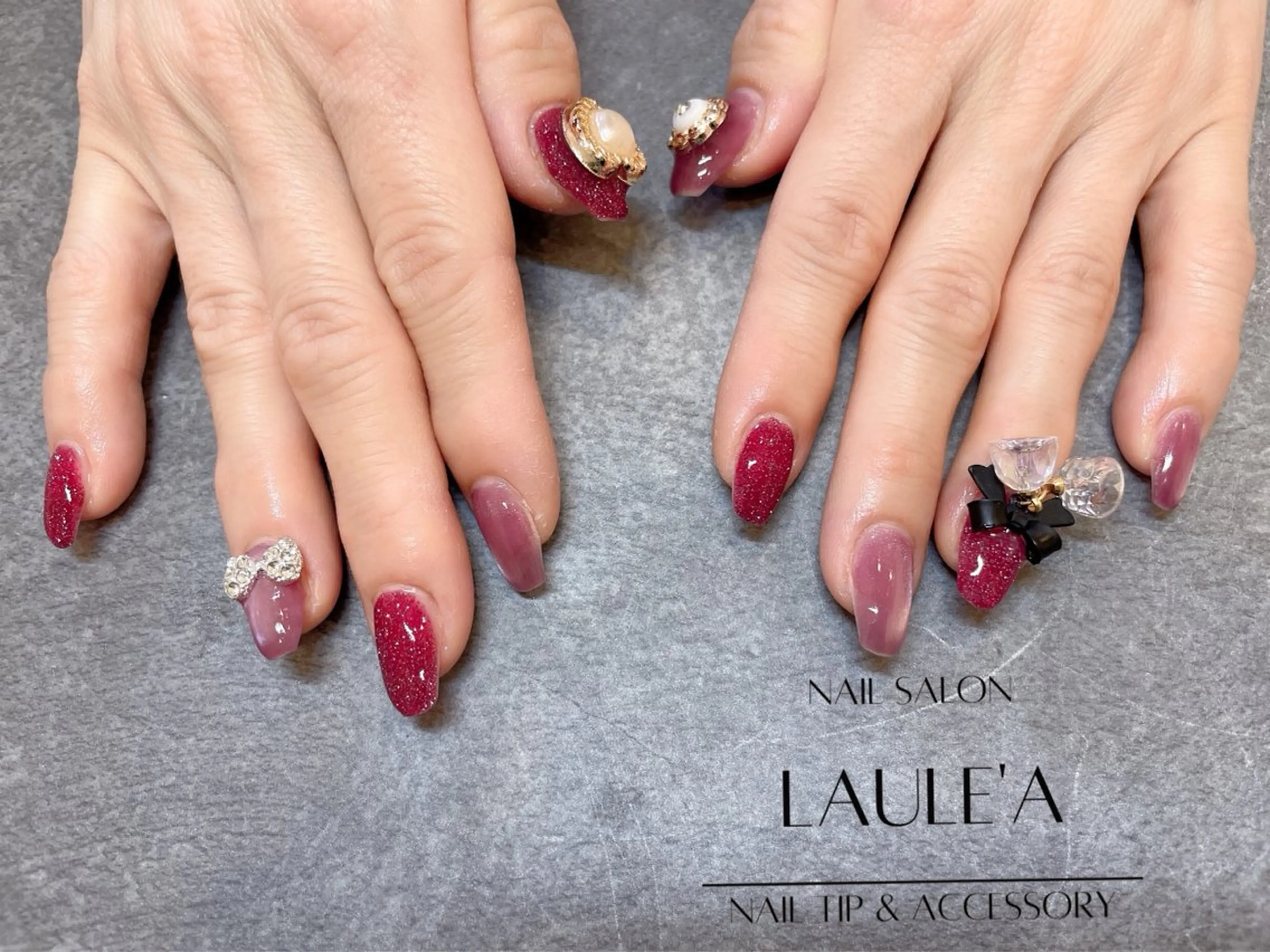 ネイル ハンドネイル nailsalon Laule'aのネイルデザイン