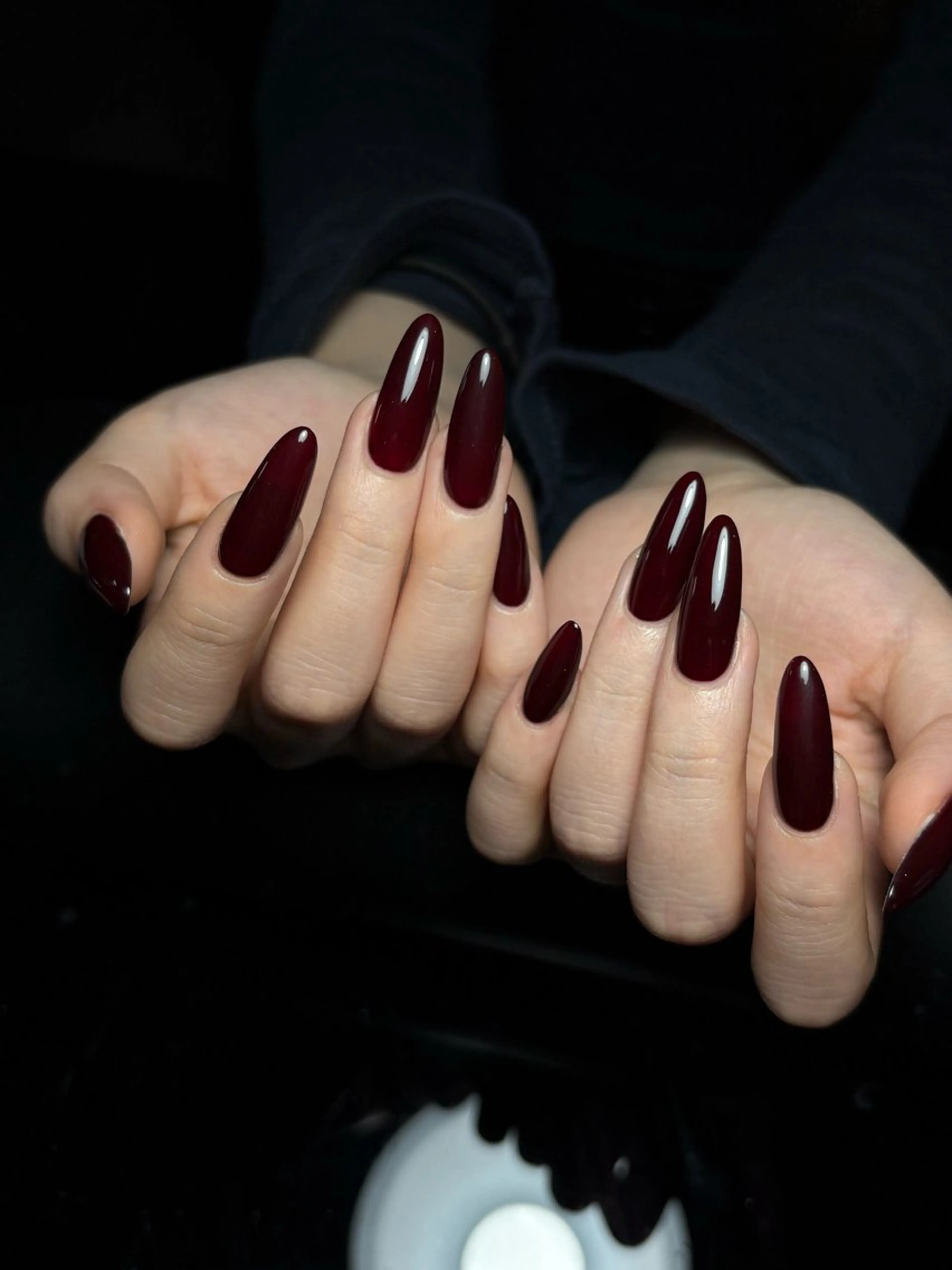 🖤チップ長さ出し🖤ワンカラーorラメグラテーション//初回ソフトジェルオフ無料//の写真