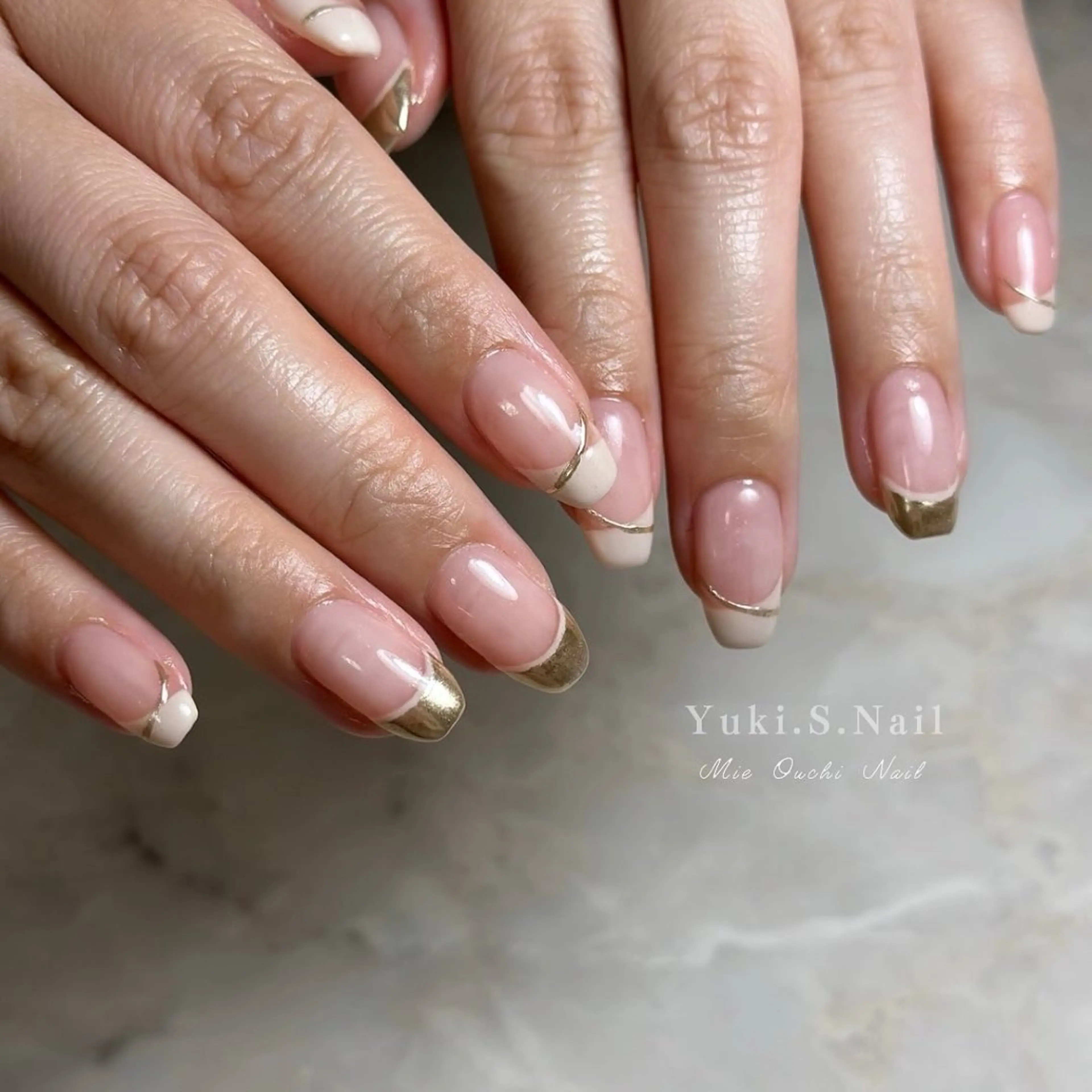 ショート ハンドネイル Yuki S.Nailのネイルデザイン