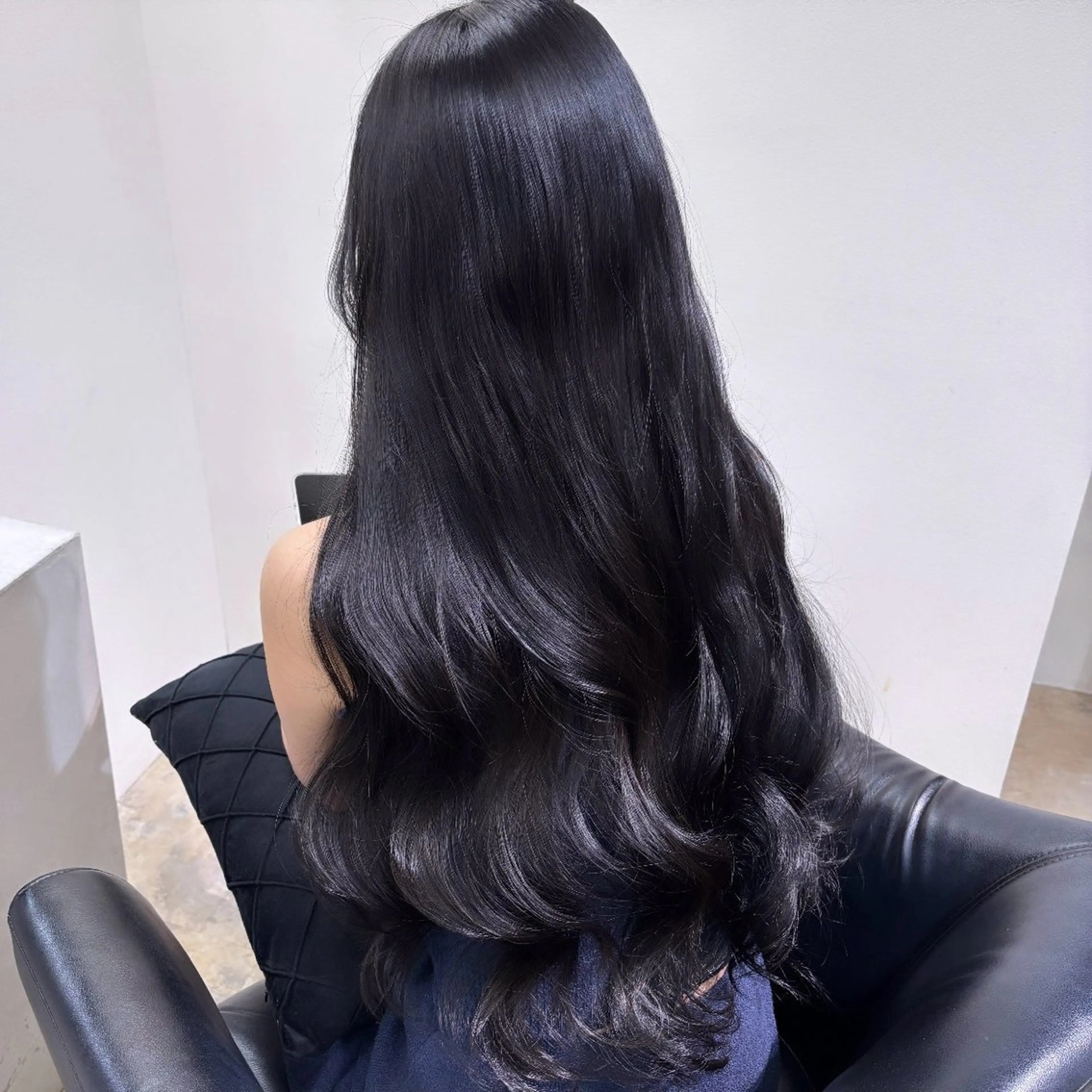 人気no.1🩶プレミアム艶カラー+高保湿トリートメント🩶(ロング限定)の写真