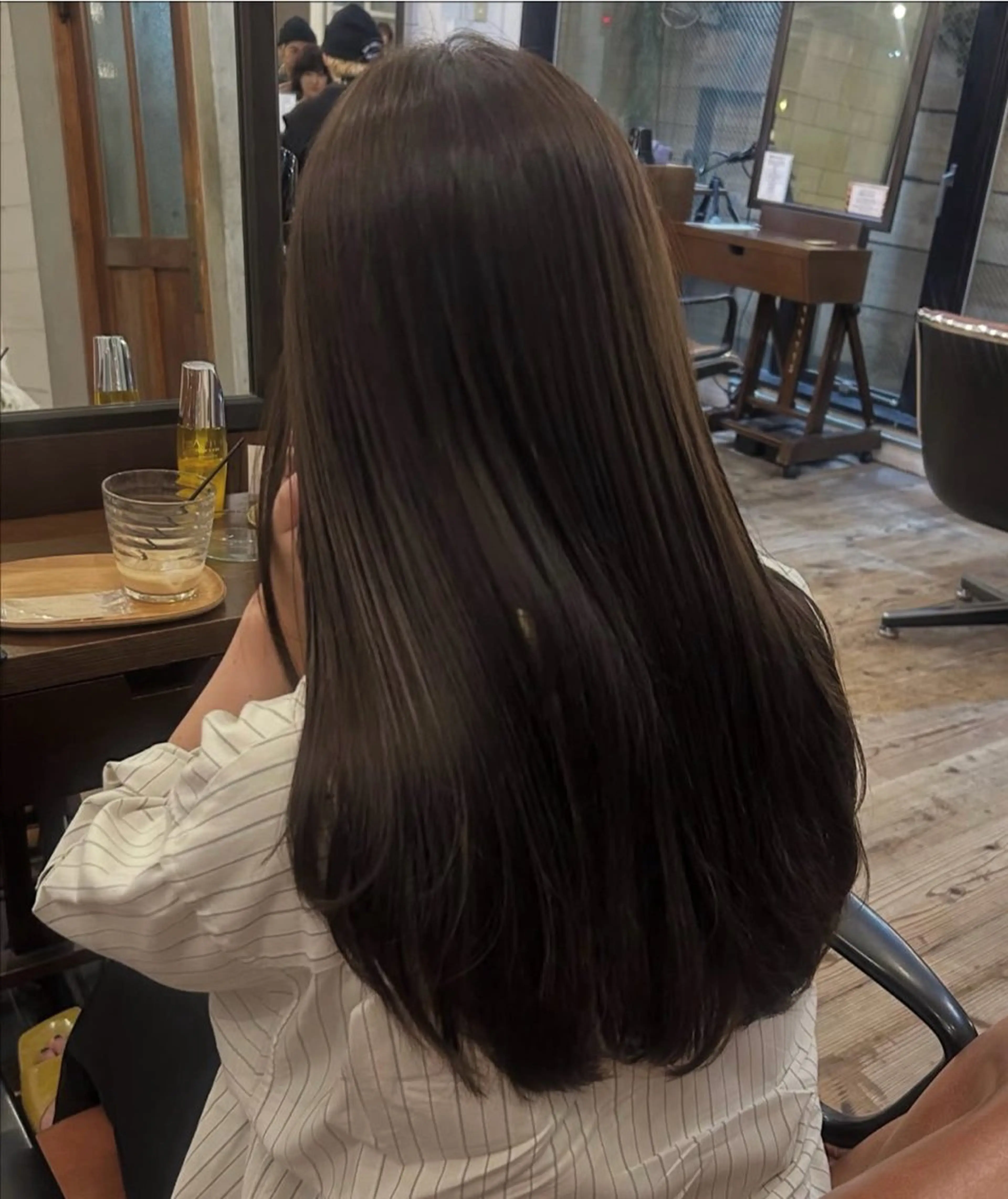 ロング ヘアカラー トリートメント 透明感カラー☀️ ／emiのヘアスタイル