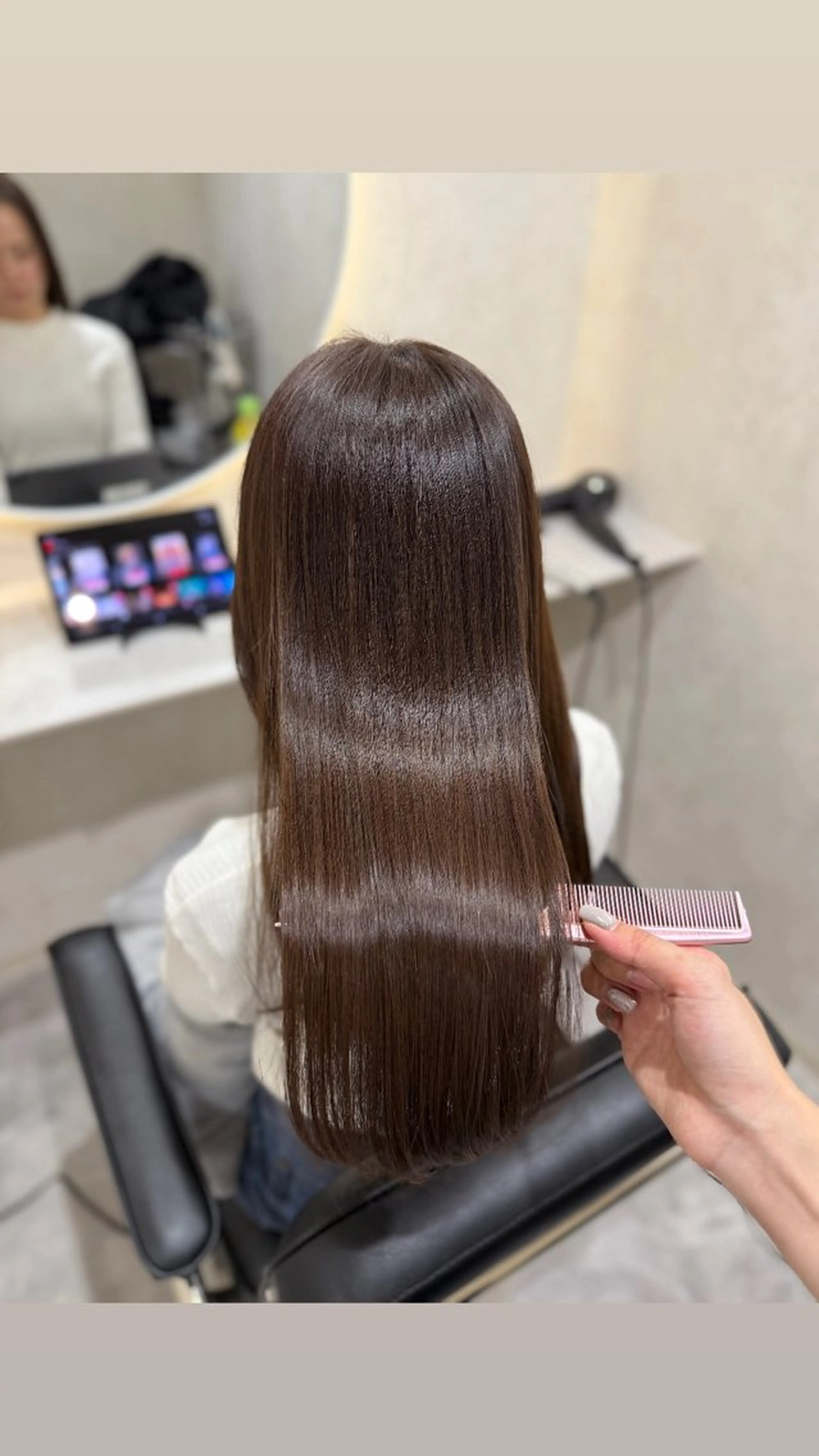 ロング 髪質改善 トリートメント ヘアカラー トリートメント 髪質改善サロンWHITE所属・☁️髪質改善サロン WHITE🫧miuのヘアスタイル