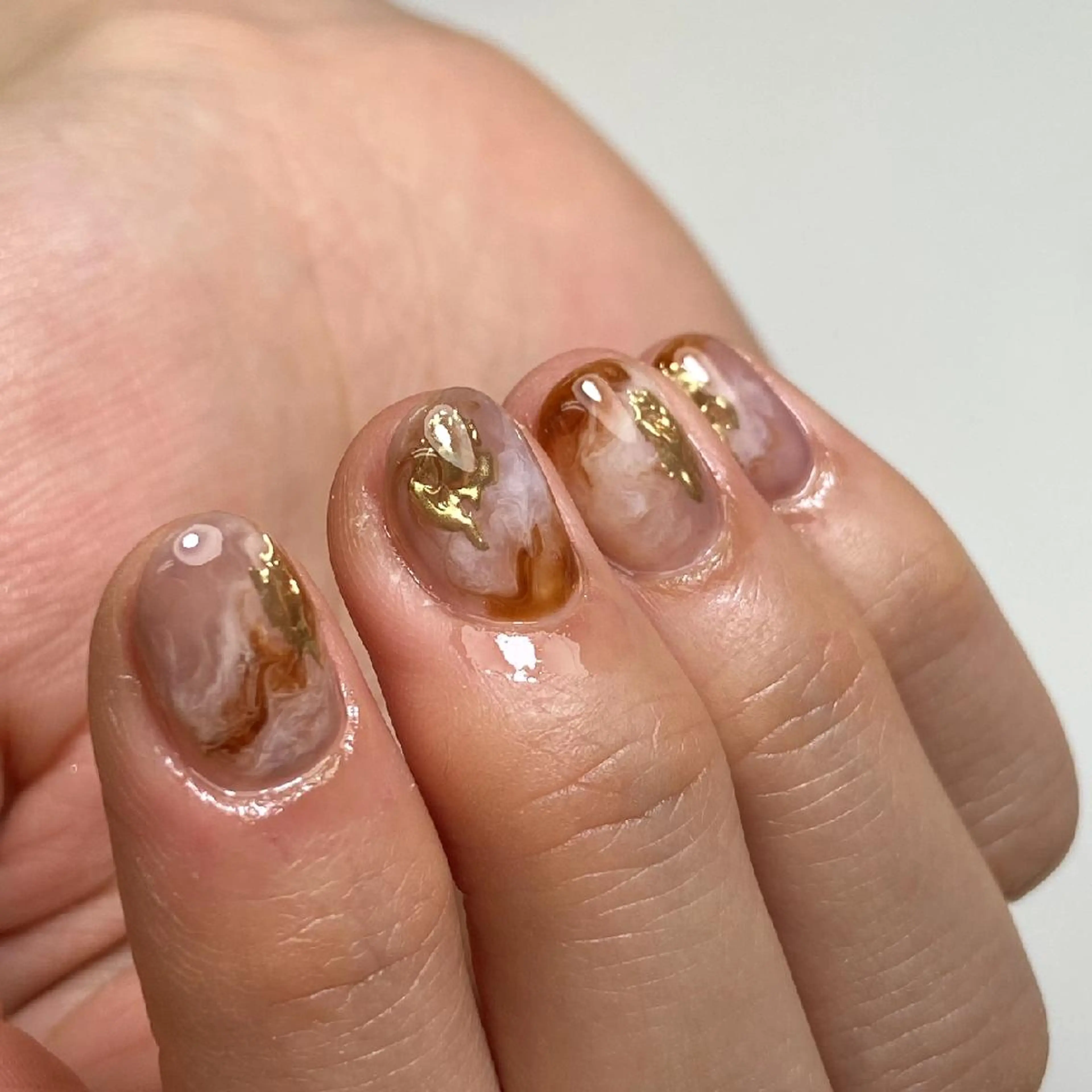 ネイル ニュアンスネイル nail salon Lumièreのネイルデザイン