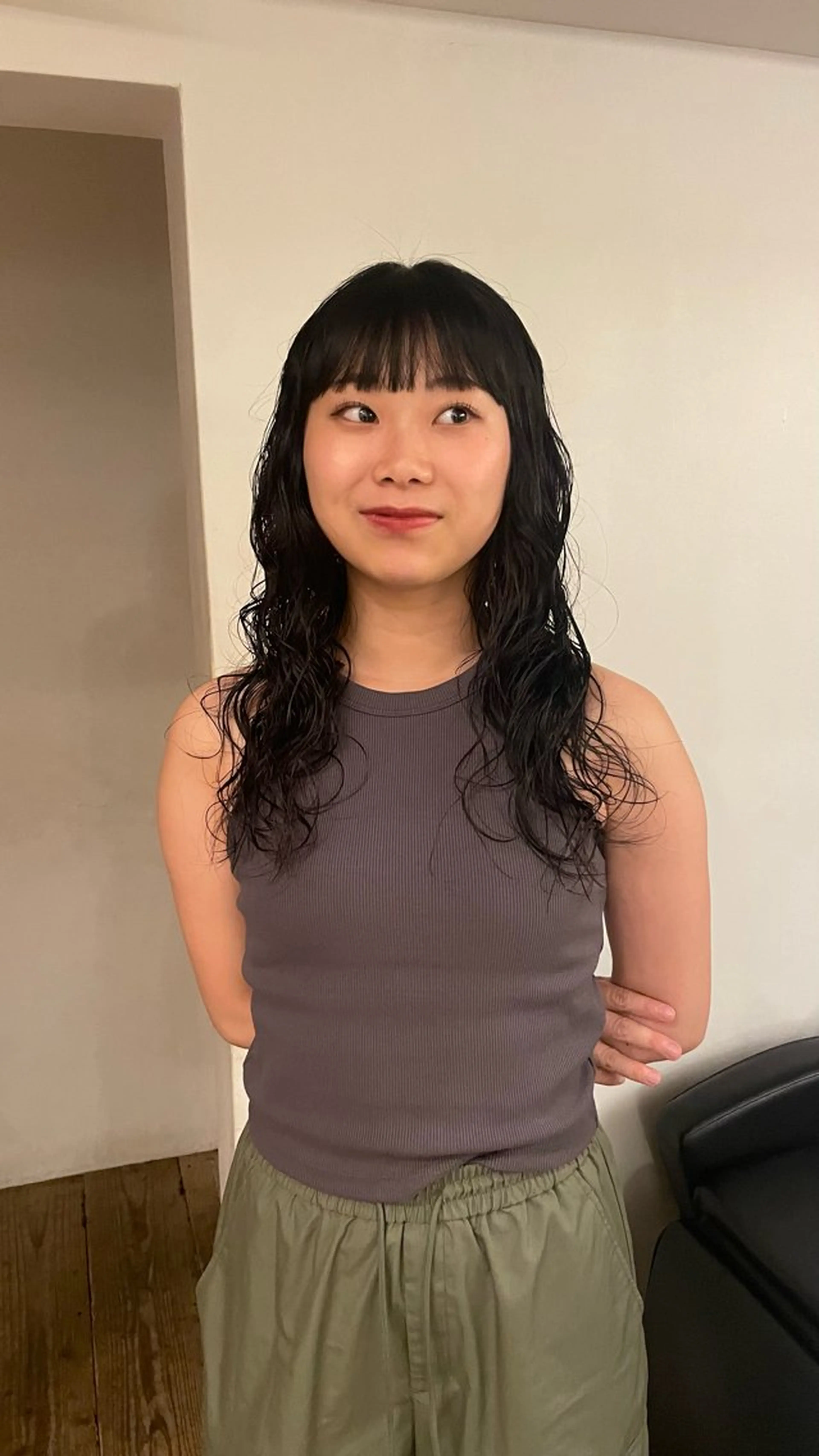 ロング パーマ ロング 原宿/ケパーマ 🧺ユウマのヘアスタイル