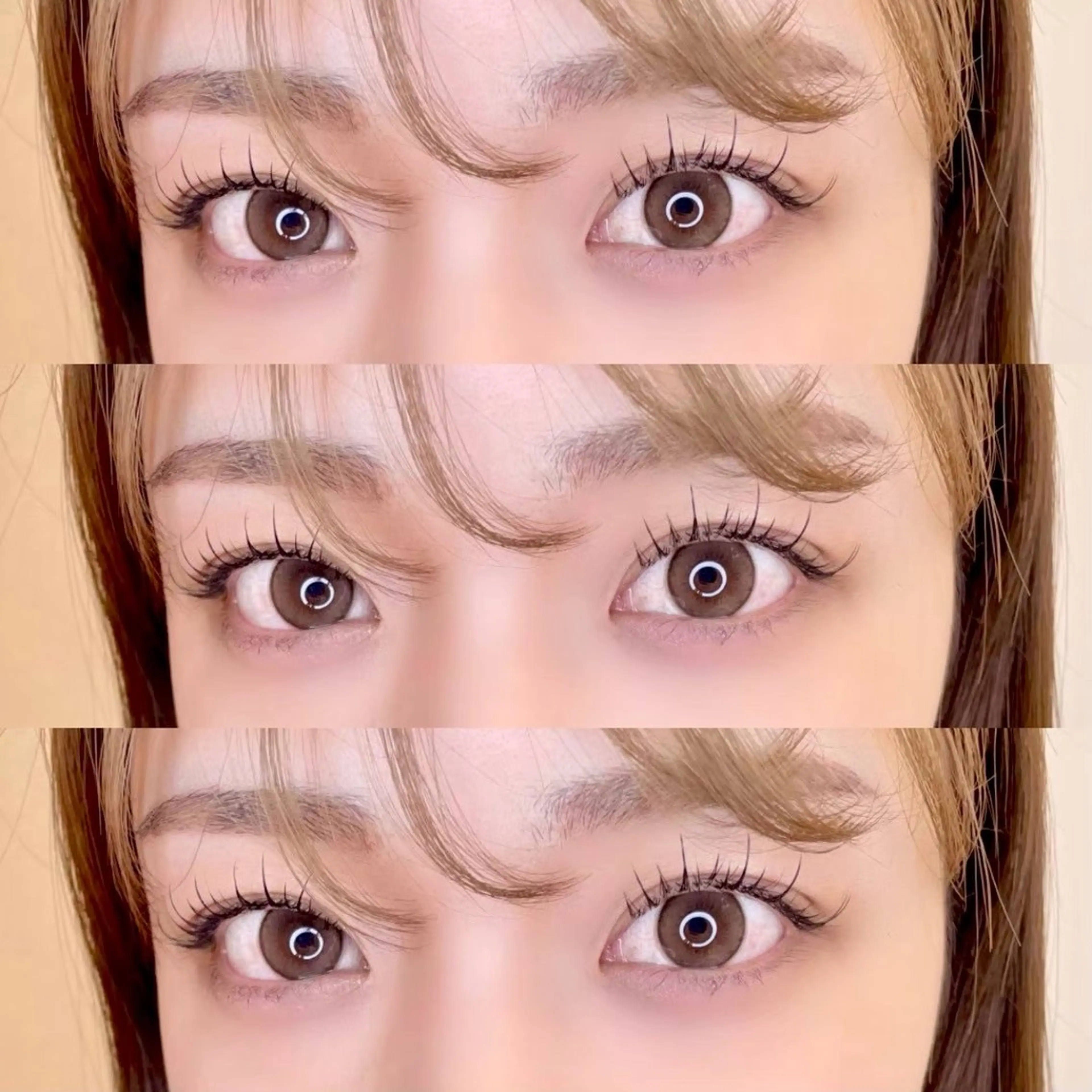 マツエク・マツパ eye＋nano所属・韓国風束感まつ毛🩵 Nozomiのマツエク・マツパデザイン