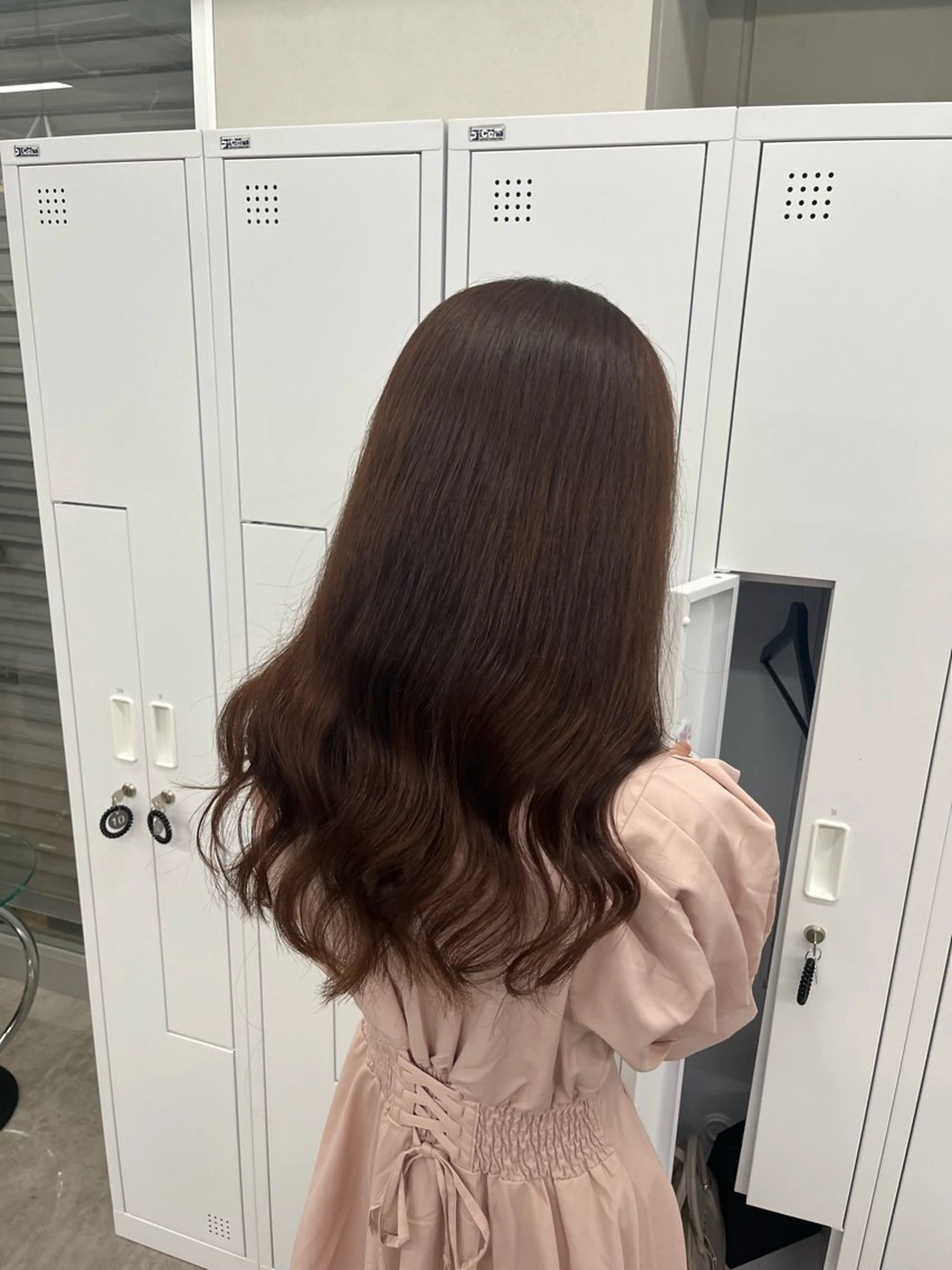 ロング 奥野碧🌈艶髪 /ダメージレスカラーのヘアスタイル