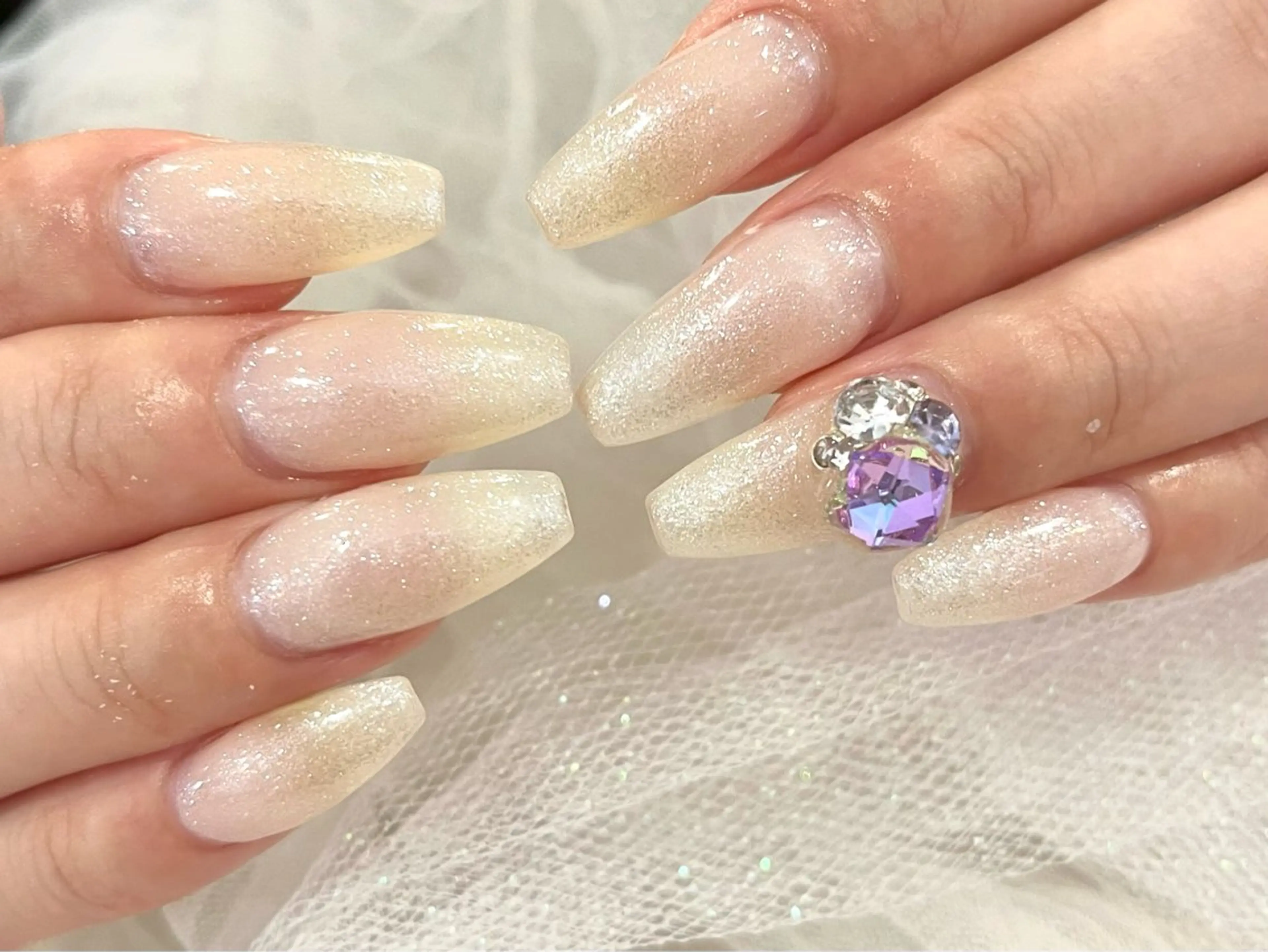 ネイル ハンドネイル Cleo伏見店🌿 Momokaのネイルデザイン