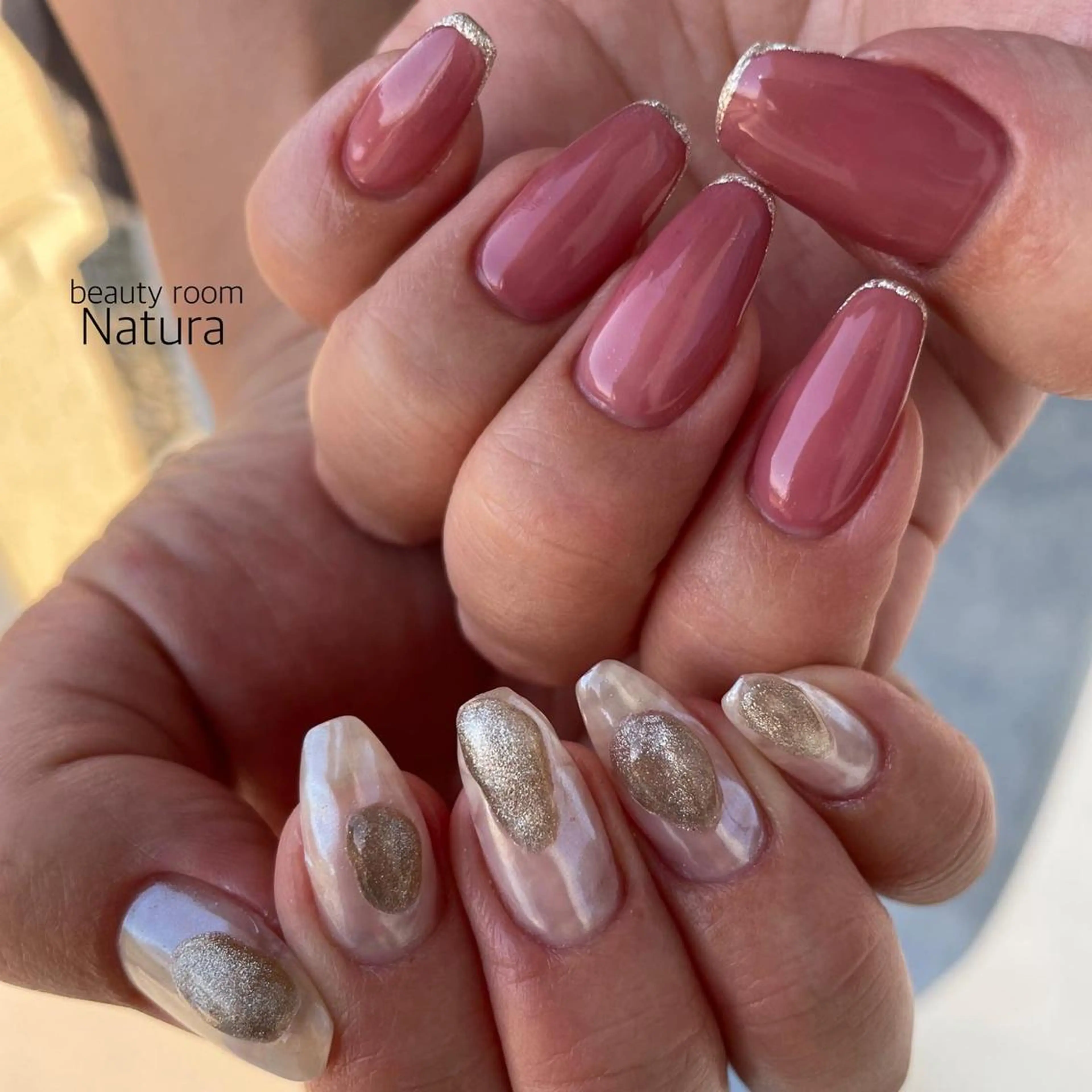 ネイル ハンドネイル beautyroom Naturaのネイルデザイン