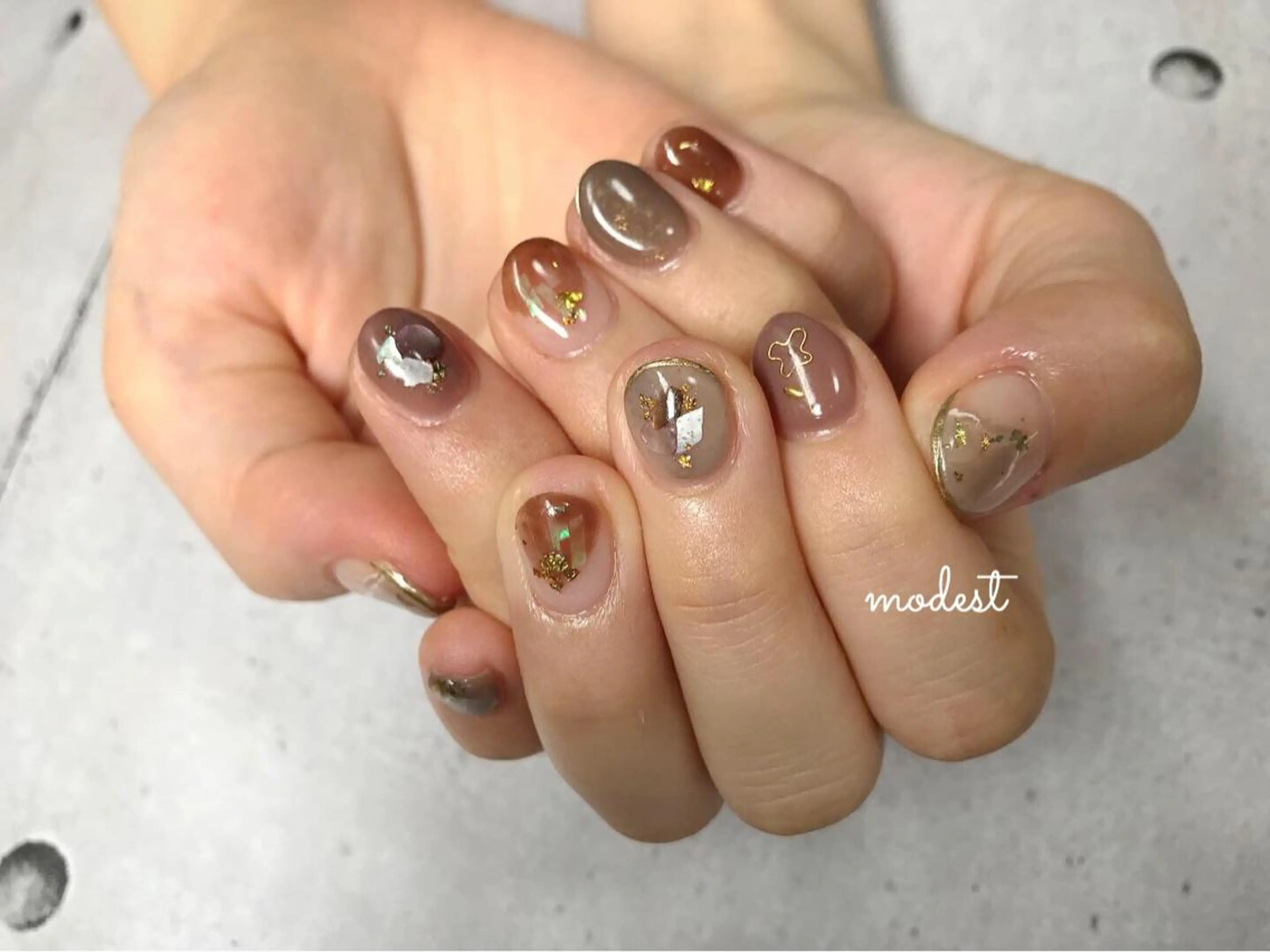 ネイル 久田 悠佳のネイルデザイン