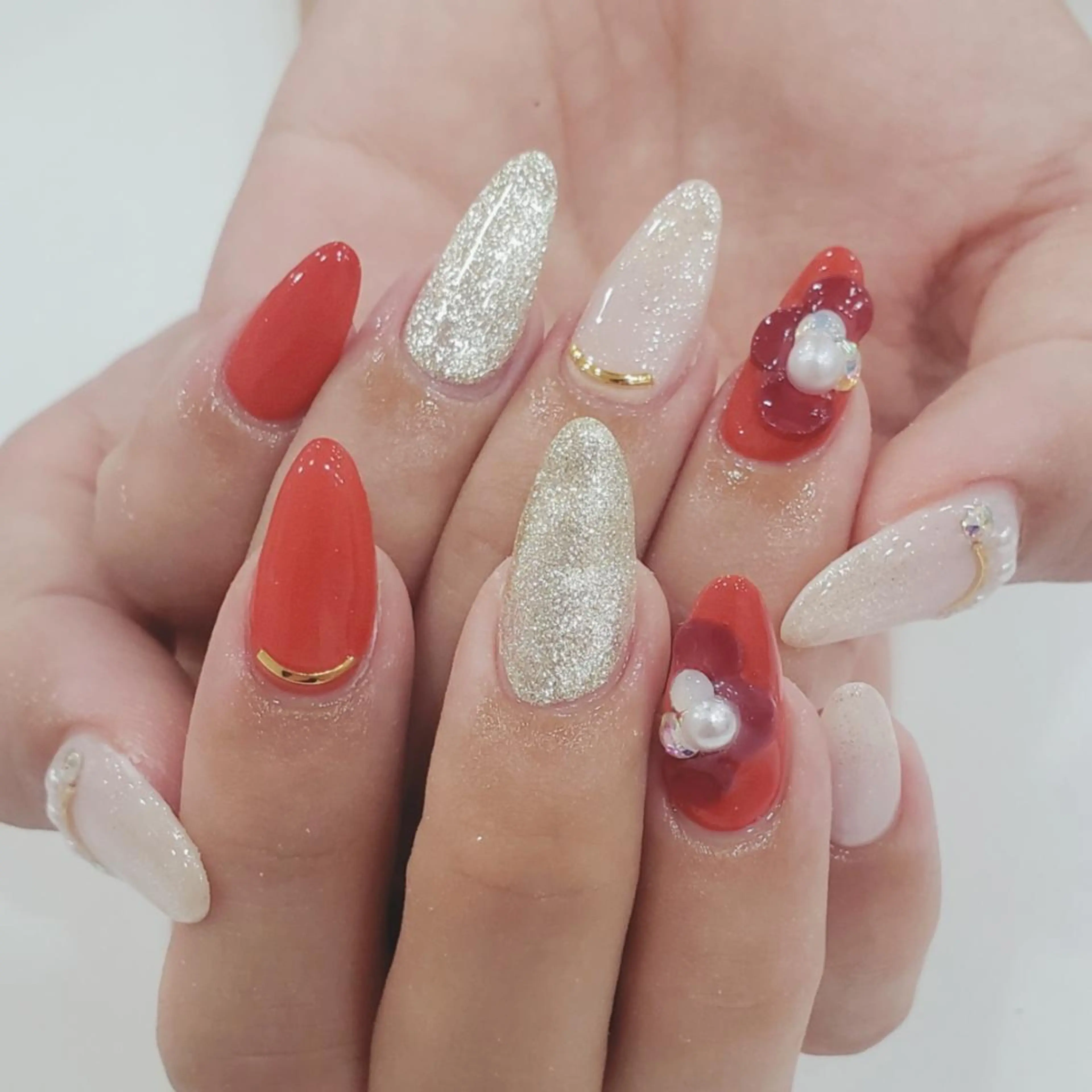 ネイル ハンドネイル Nail leef《リーフ》所属・kahosan 𓆉のネイルデザイン