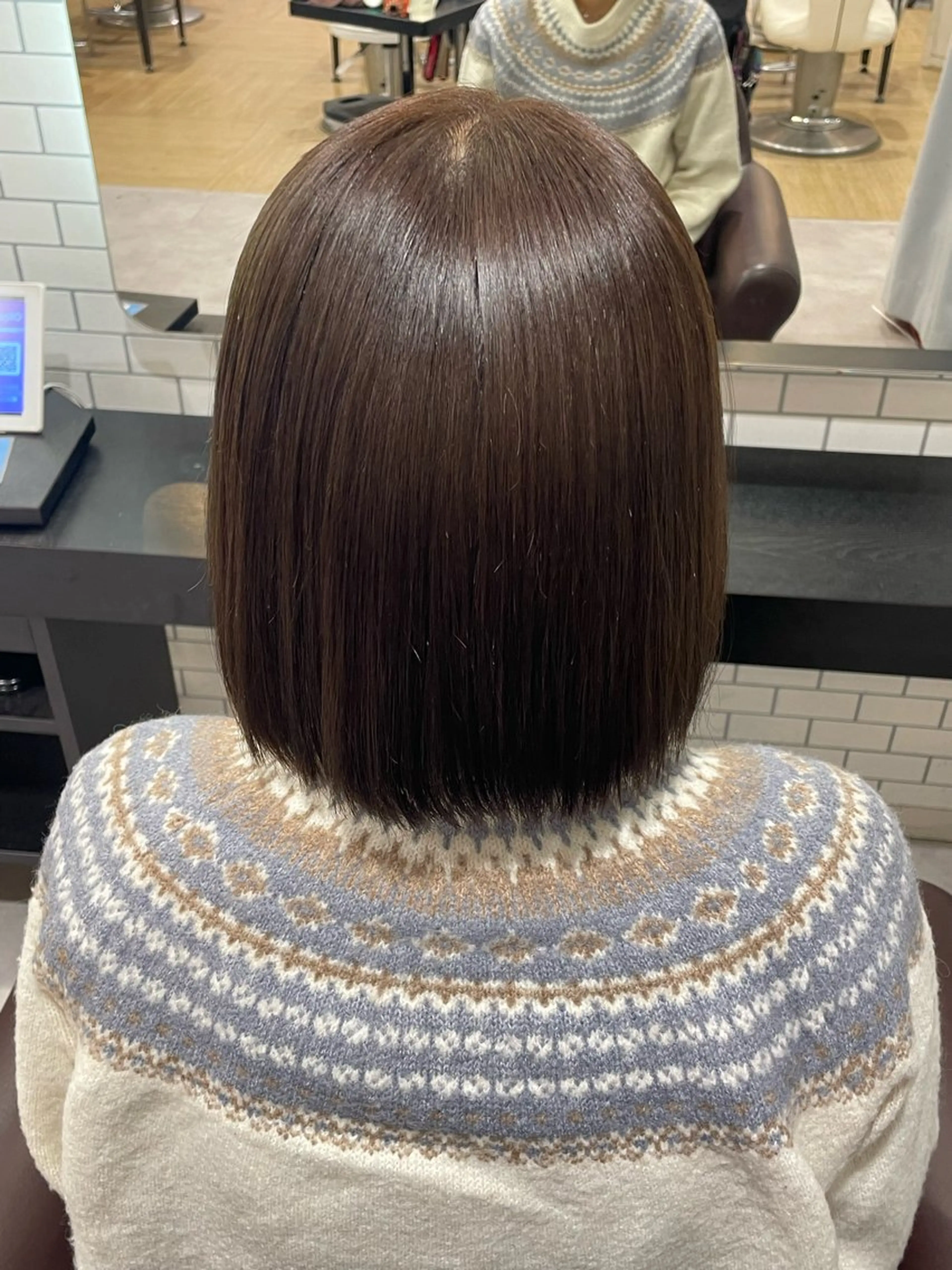 ショート ヘアカラー トリートメント 👑艶髪/カラー/ アレンジ/特化👑のヘアスタイル