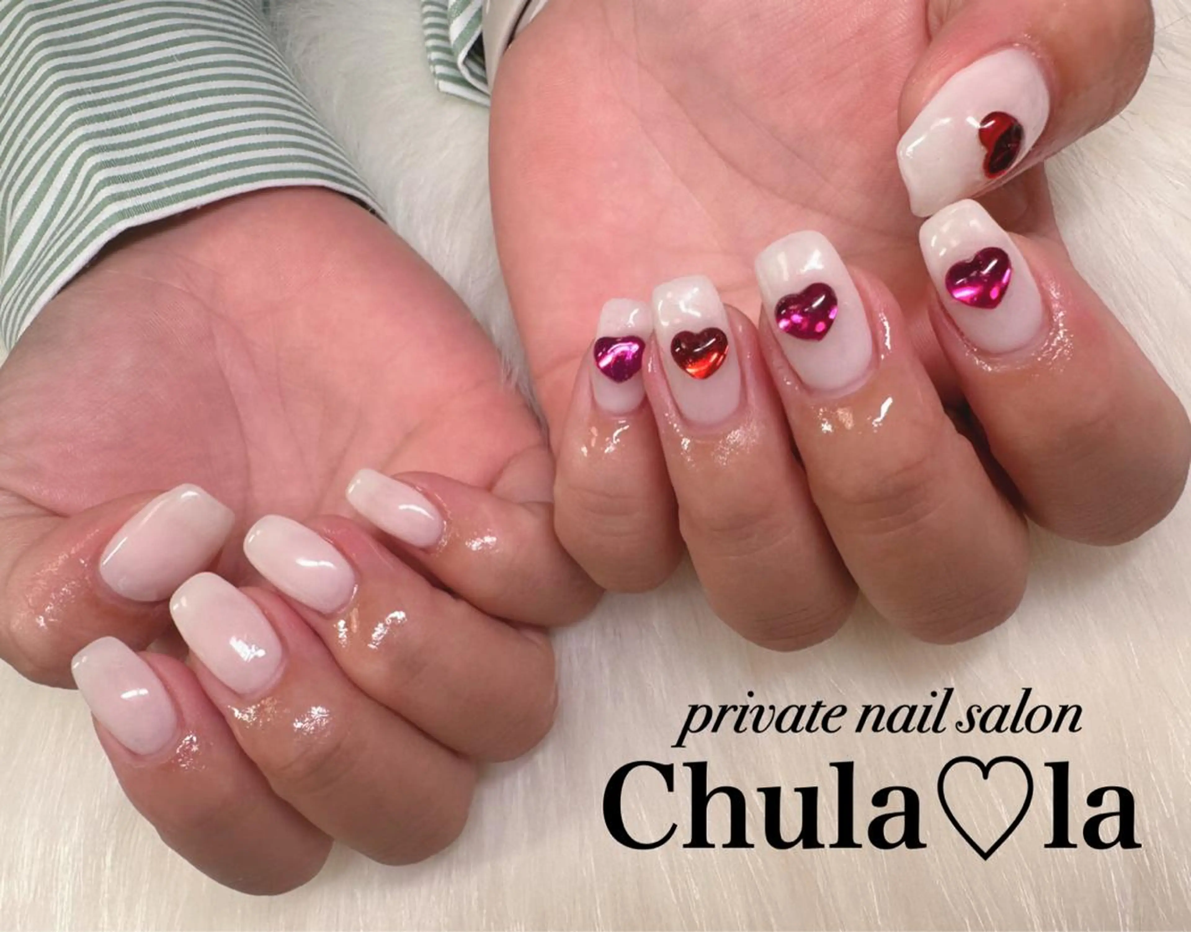 ネイル ハート Chula♡la 豊見城市高安のネイルデザイン