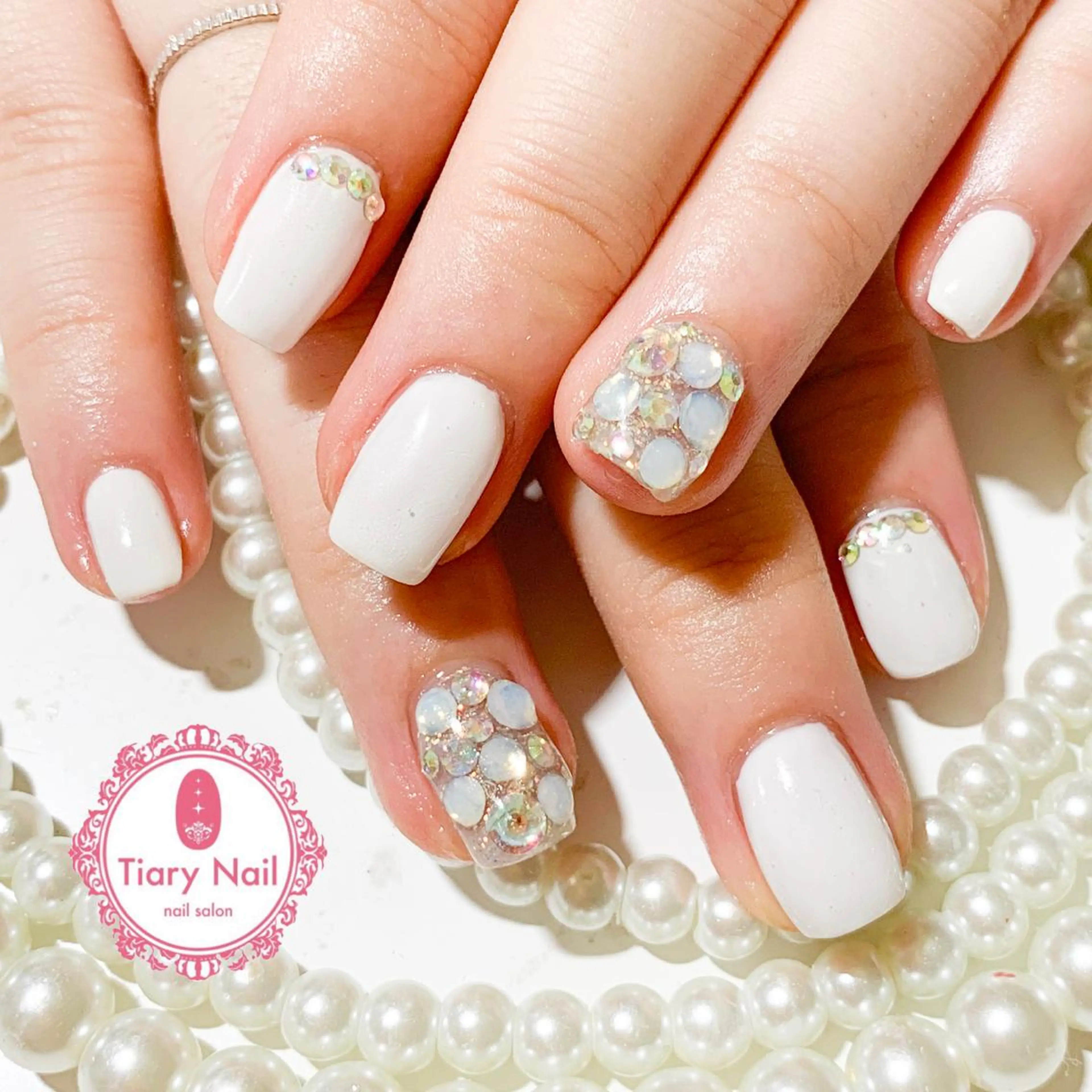 ネイル 💗🪽Tiary Nail🪽💗のネイルデザイン