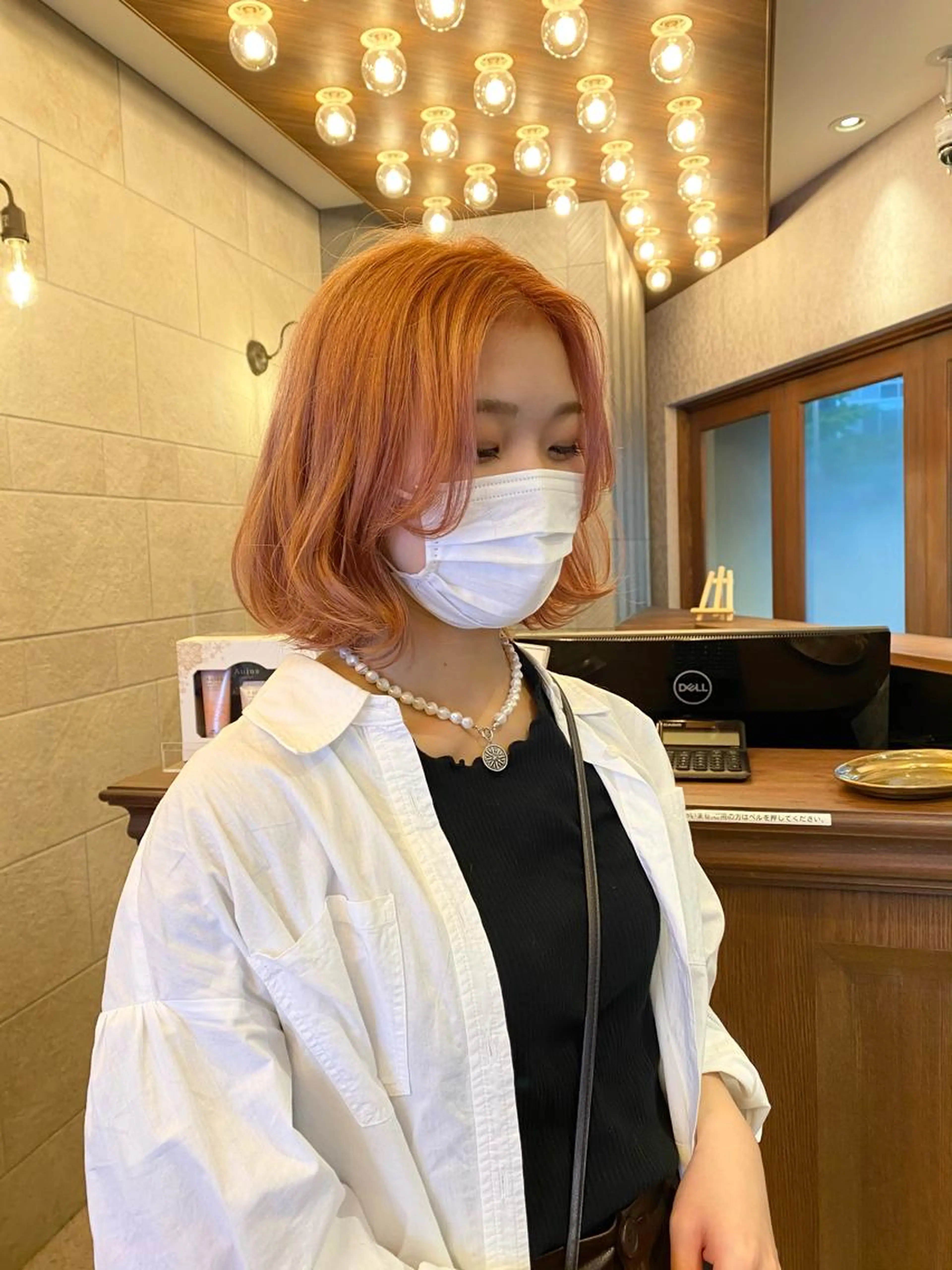 【ミニモ限定】🤍ワンカラー+カット+Aujua質感トリートメント✂︎✨の写真