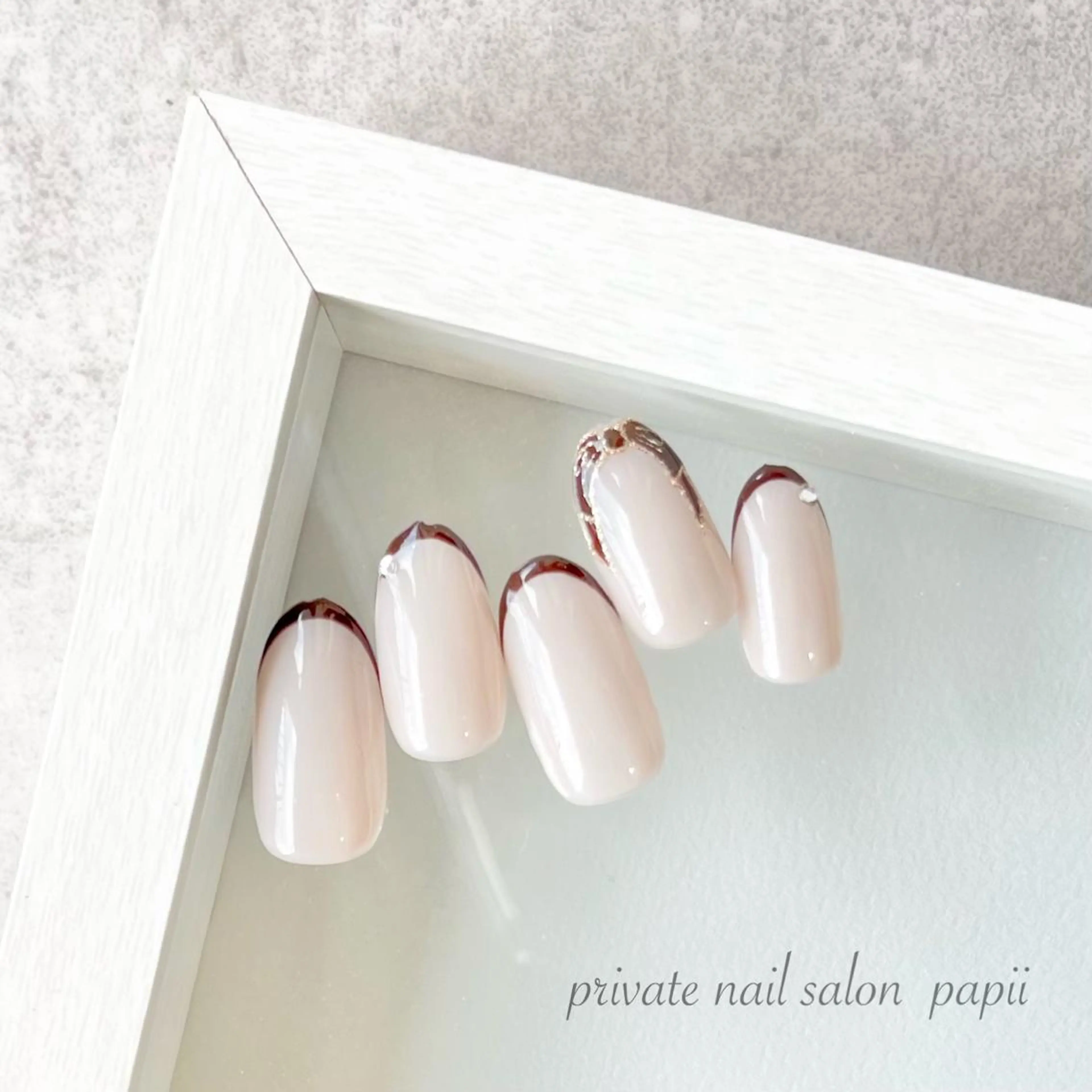 ネイル ハンドネイル private nail salon papii所属・papii☆ kurodaのネイルデザイン
