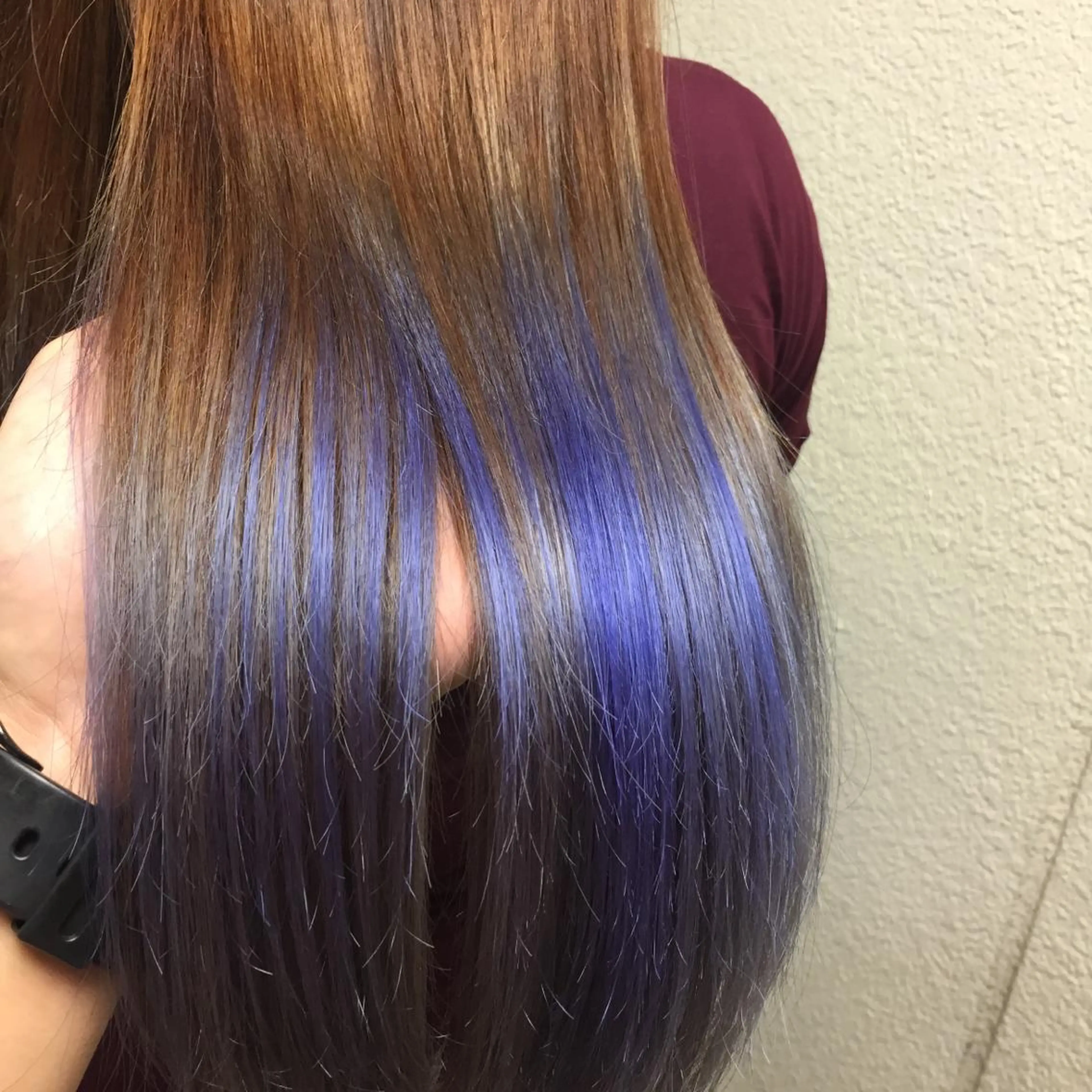 ロング カラー ヘアアレンジ BonD hairのヘアスタイル