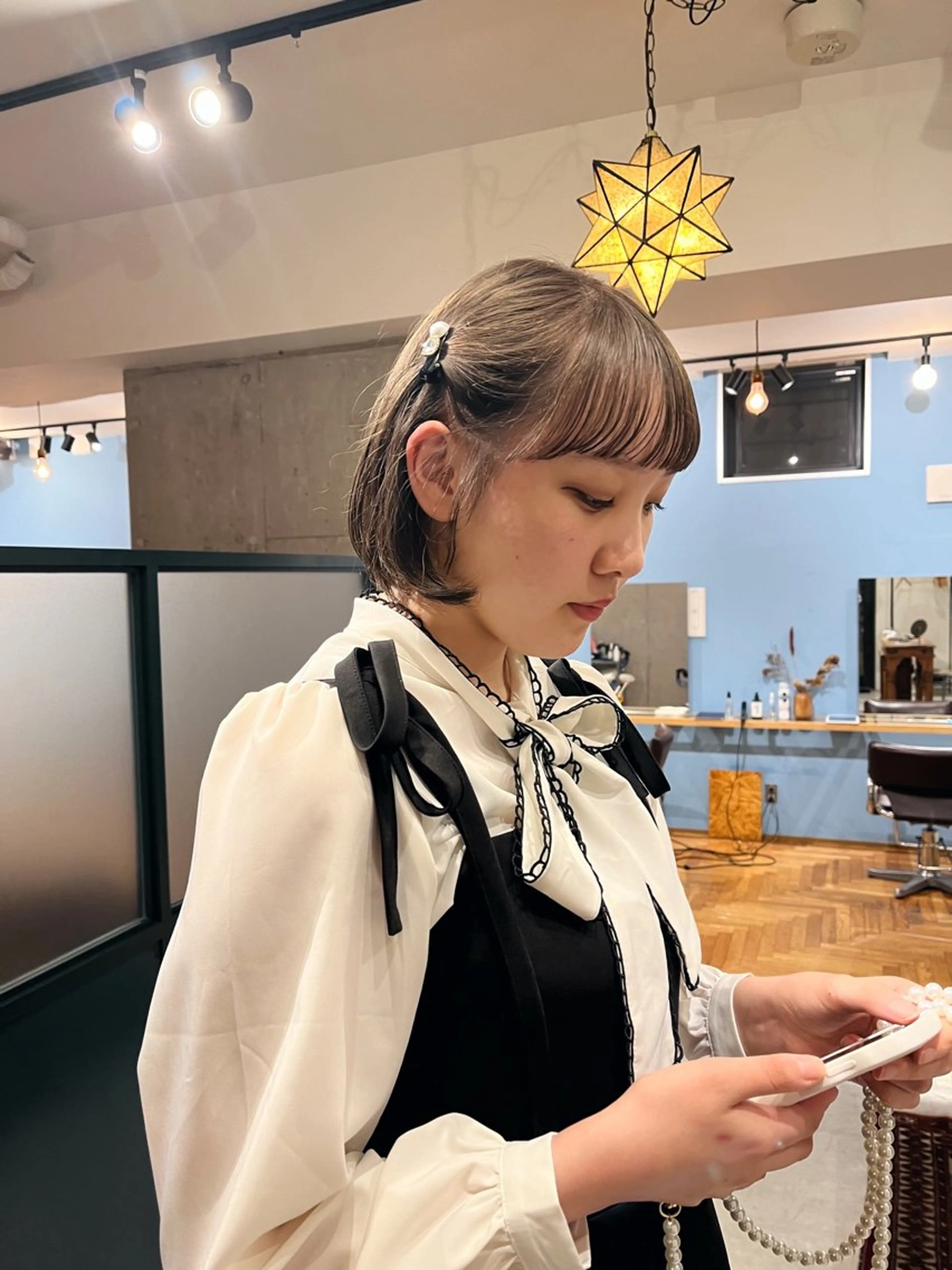 ショート カラー 暖色/パーマ 🌼クニトウメイのヘアスタイル