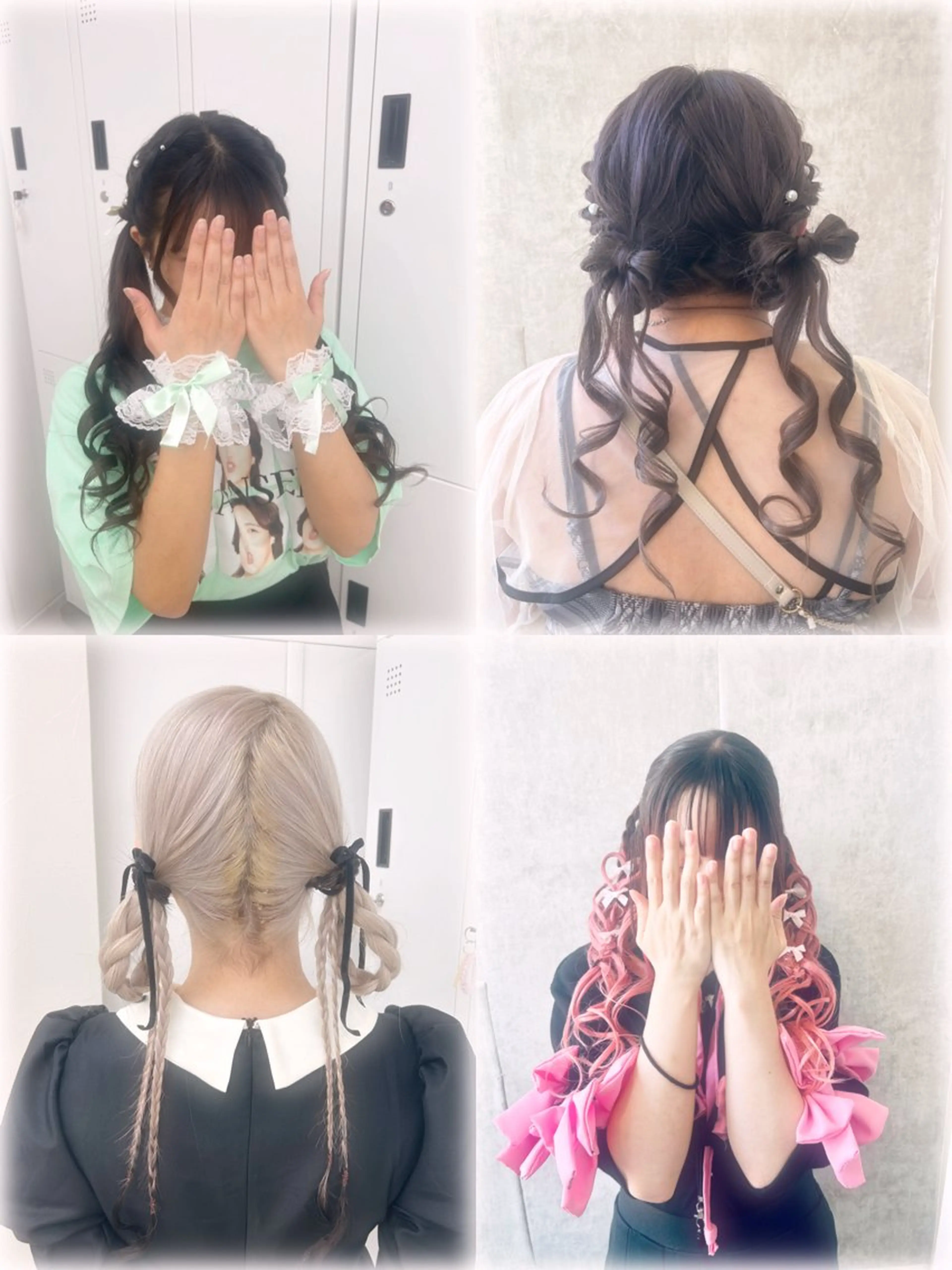 ❄️🫧推し活ヘアアレンジ✨💫の写真