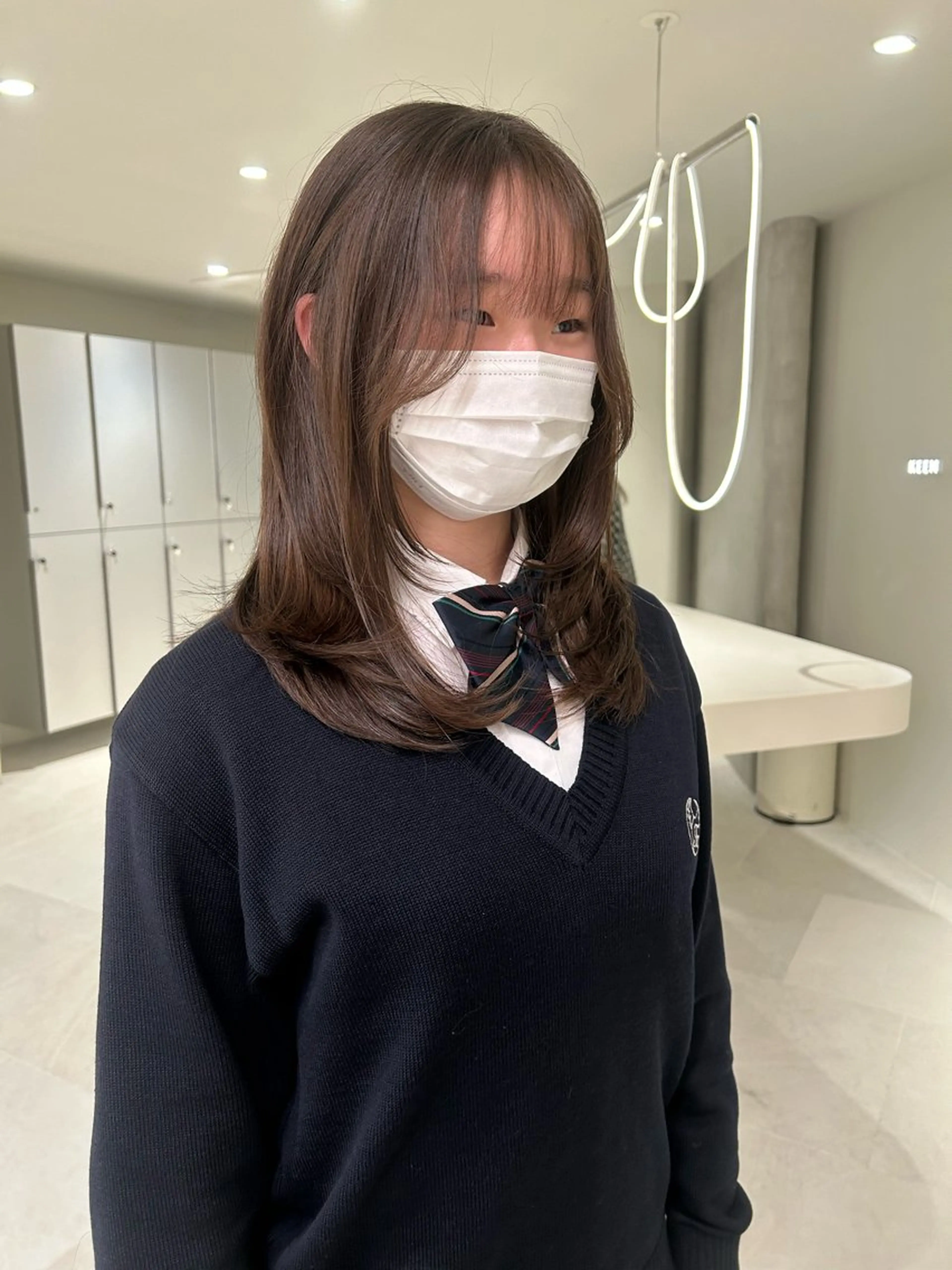 ミディアム カラー 卒業式のヘアスタイル カット ショートカット募集中 /NAGISAのヘアスタイル