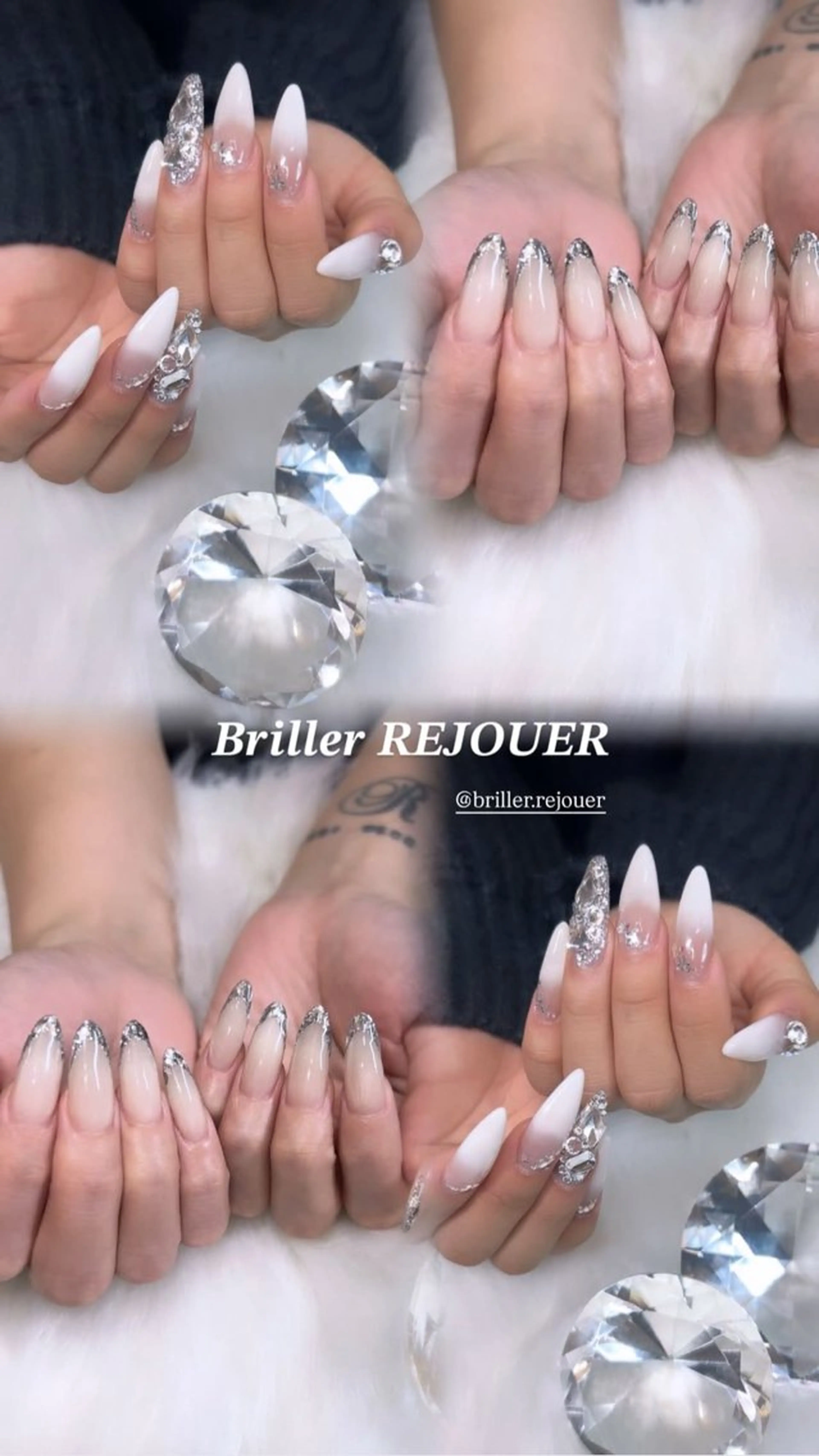 ネイル ネイルサロン&ネイルスクール Briller-REJOUER 【ブリエ・レジュール】所属・Briller Rieのネイルデザイン