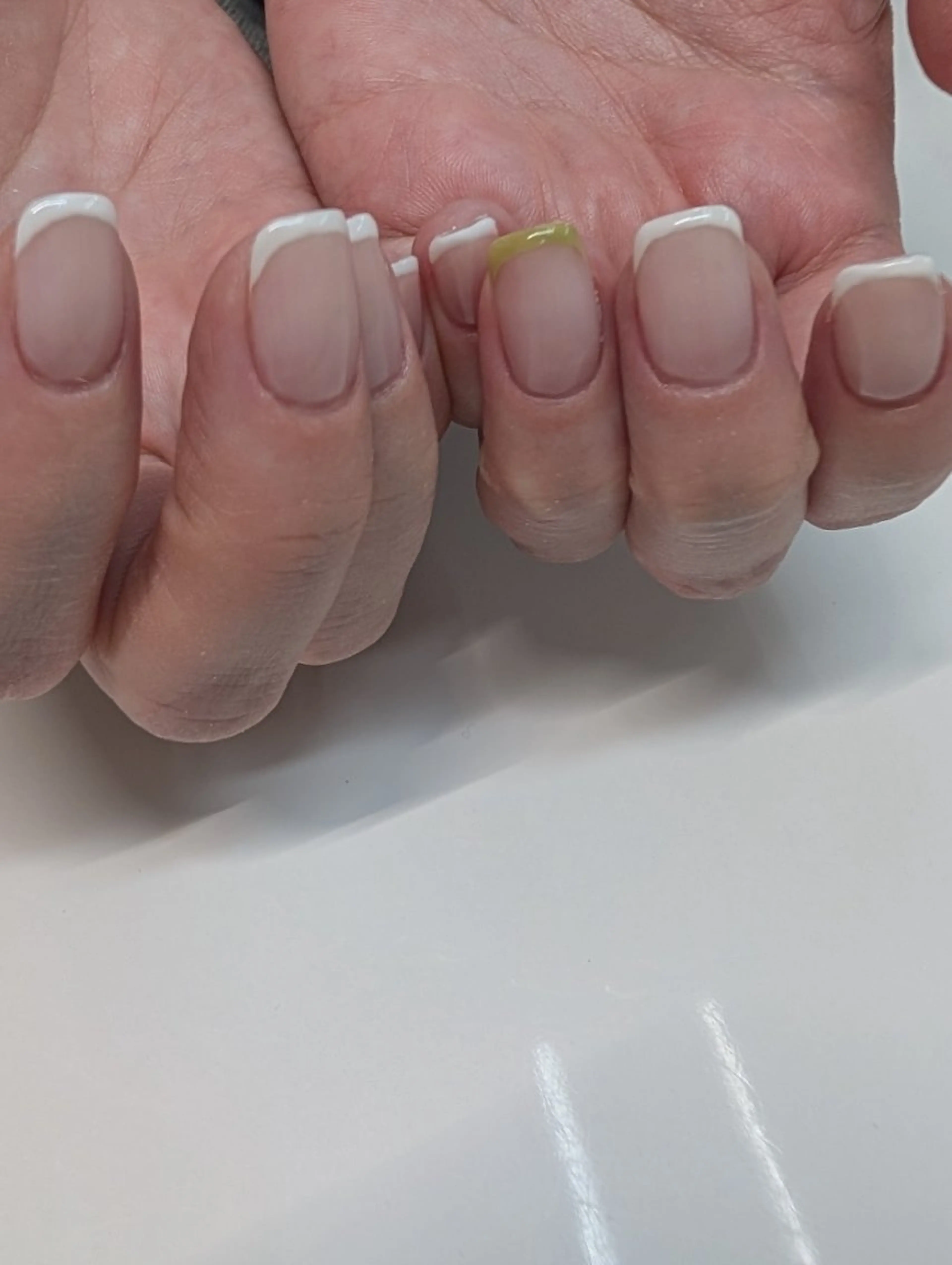 ネイル フレンチネイル ハンドネイル ネイルサロン Amie　〜アミ〜所属・ᑎᗩIᒪ｜ᗰIᗰI｜ _५✍️Satou.のネイルデザイン