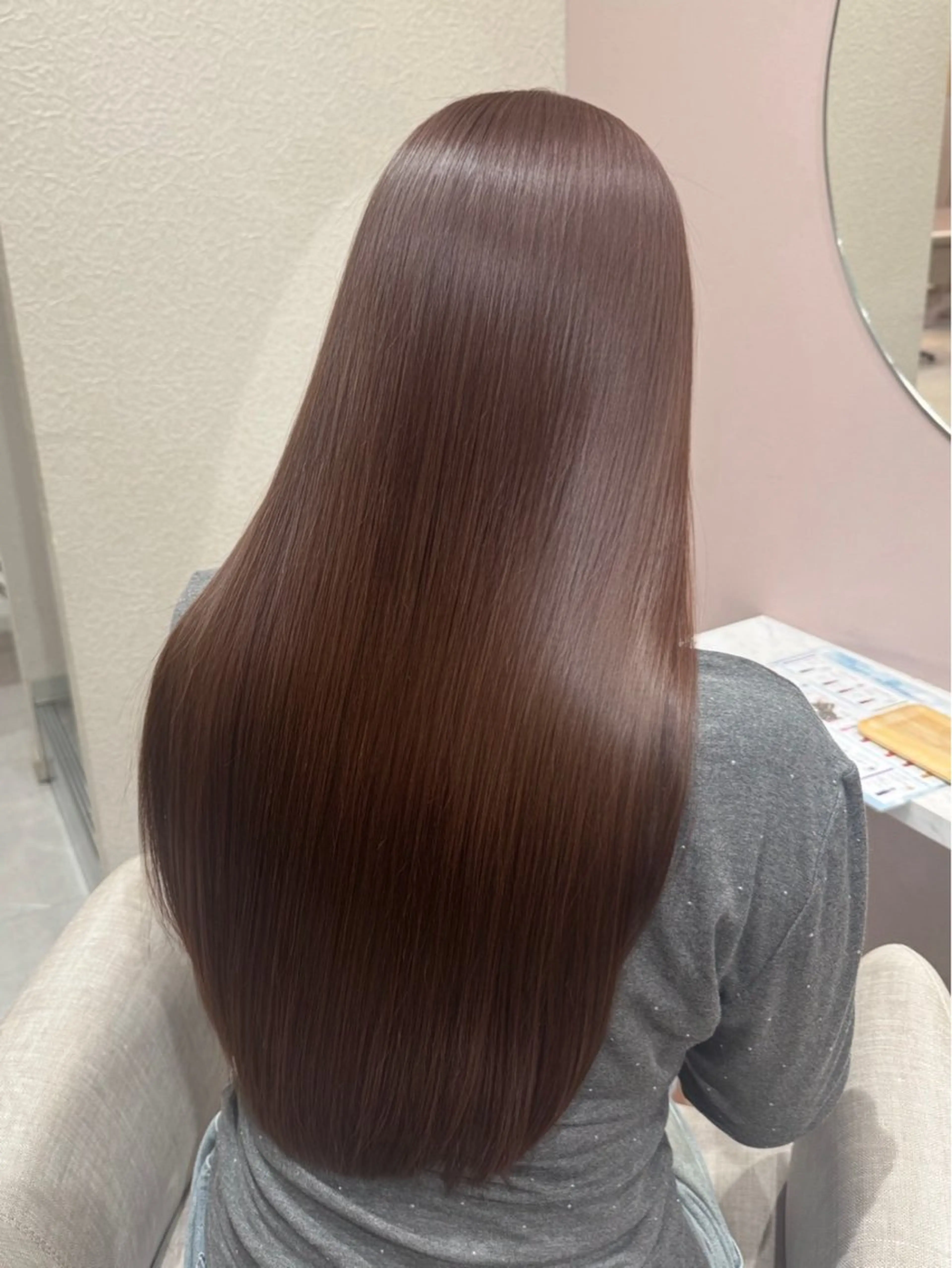 【12月特別クーポン‼️】【49%off✨️】髪質改善カラー🫒トリートメントプレゼント🎁【大曽根】の写真