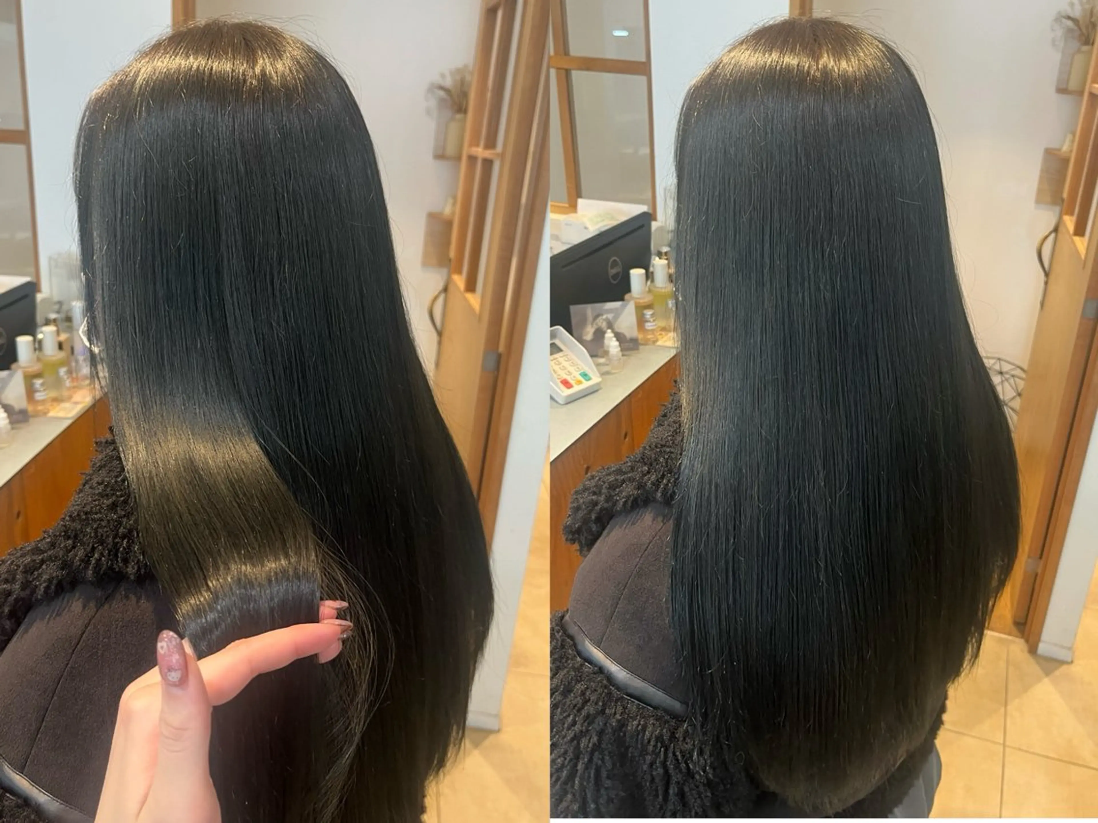 カラー 安達 葵のヘアスタイル