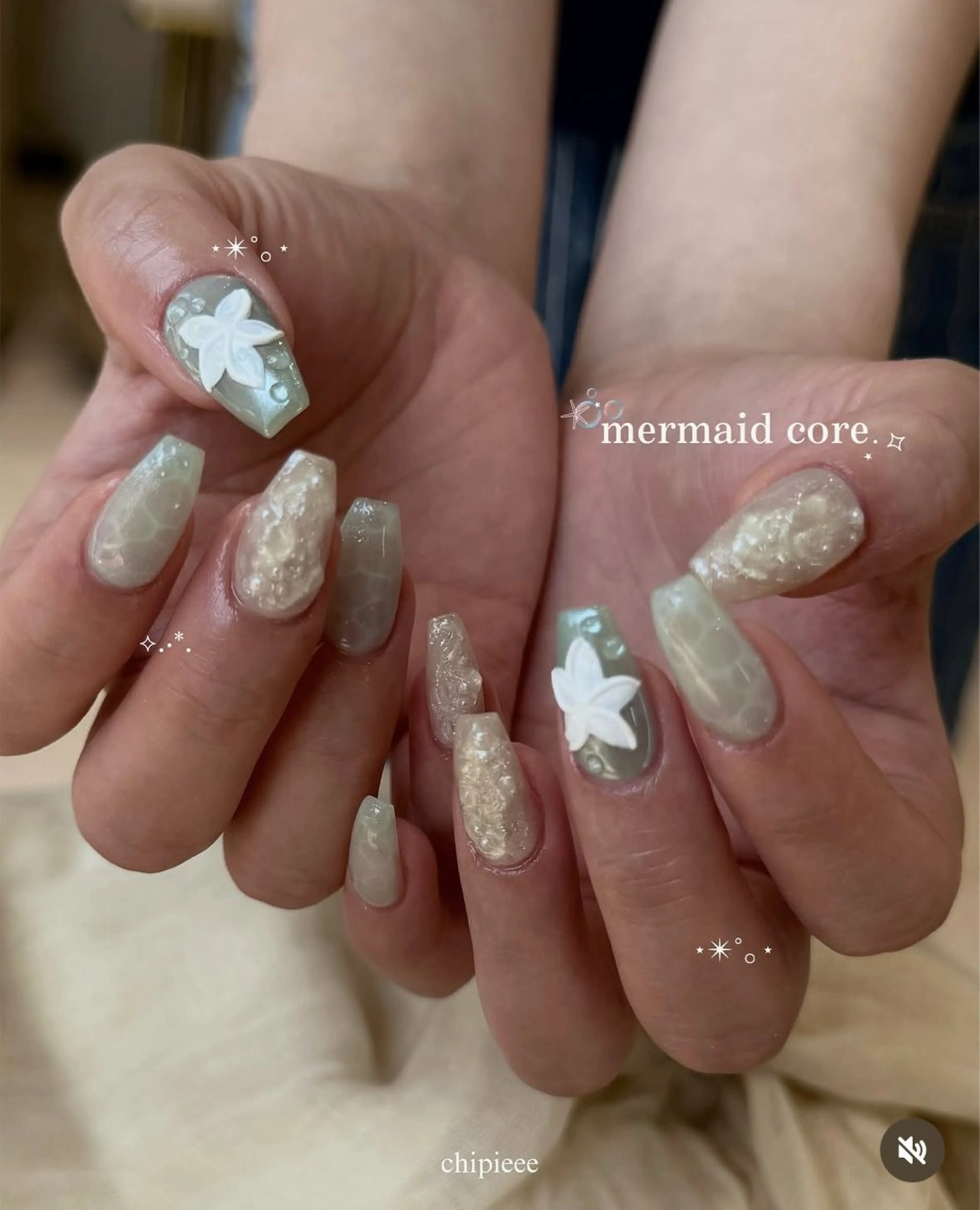 ネイル ハンドネイル chipieee kannaのネイルデザイン