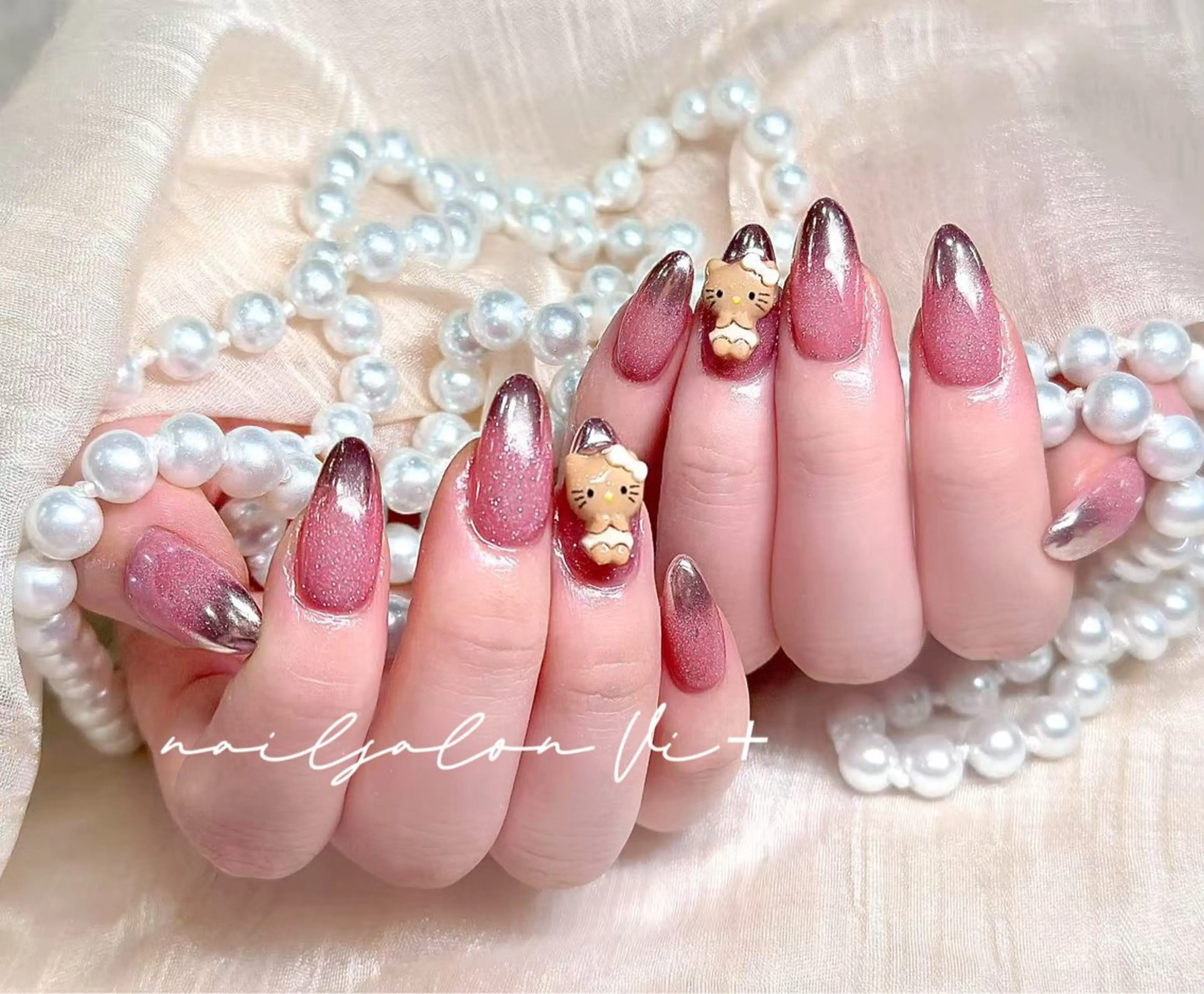 ネイル ハンドネイル ✨Nailsalon Vi+✨のネイルデザイン