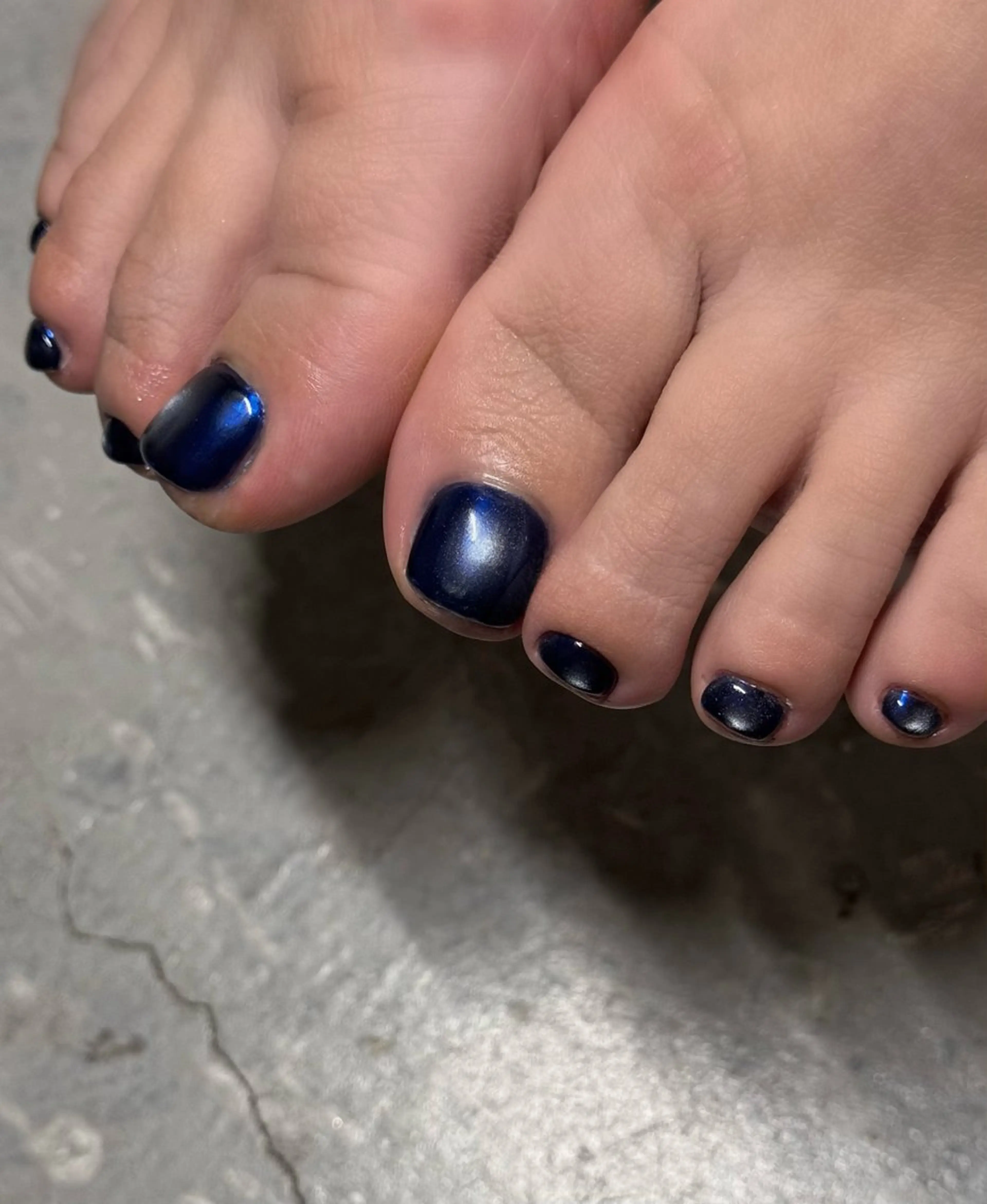 【フットネイル】うるちゅるcolors👣🫧(オフなし)の写真
