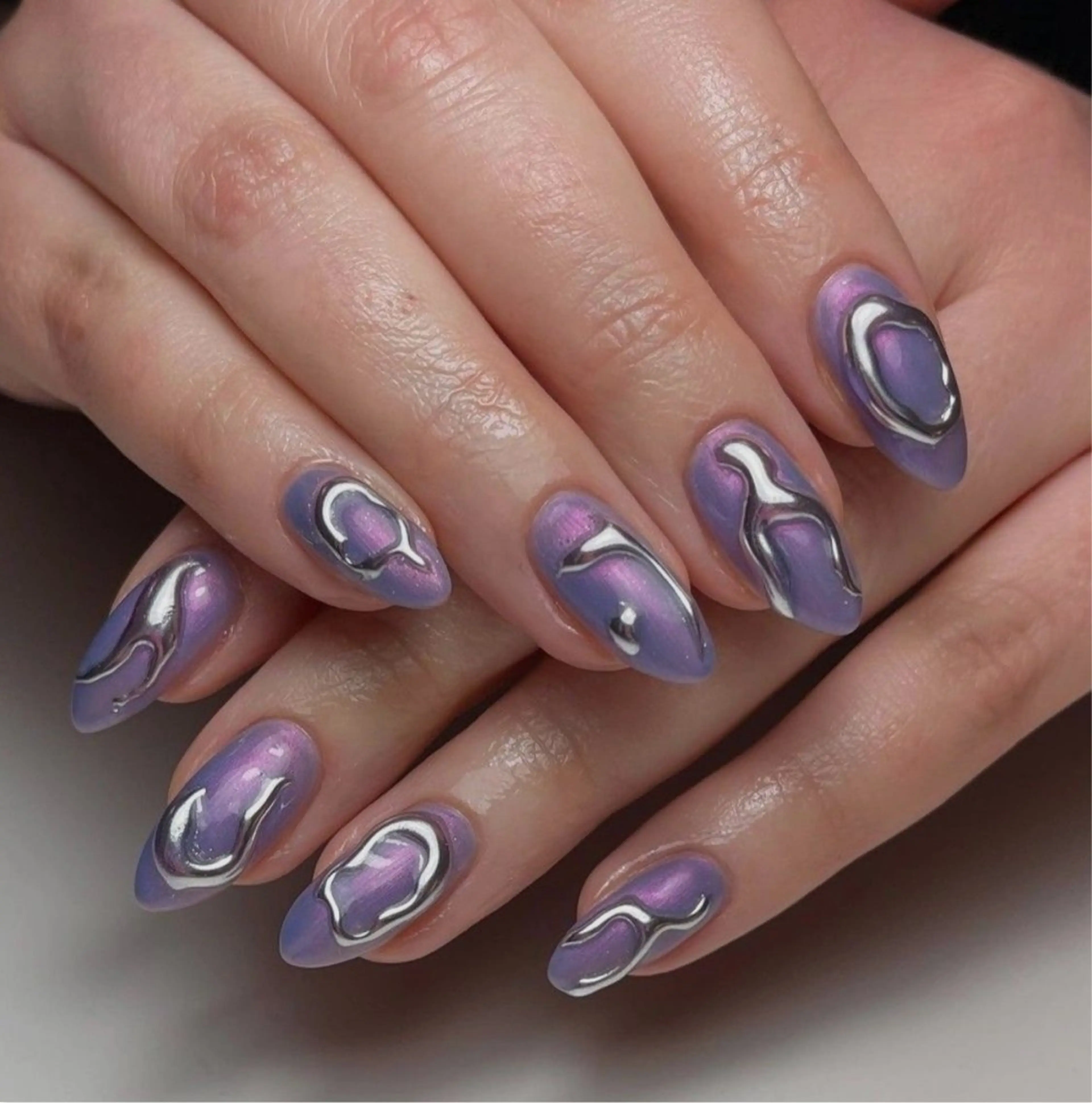 ネイル チークネイル ジェルネイル パラジェル スカルプネイル 春ネイル ハンドネイル MOCHI NAIL 川越東口のネイルデザイン