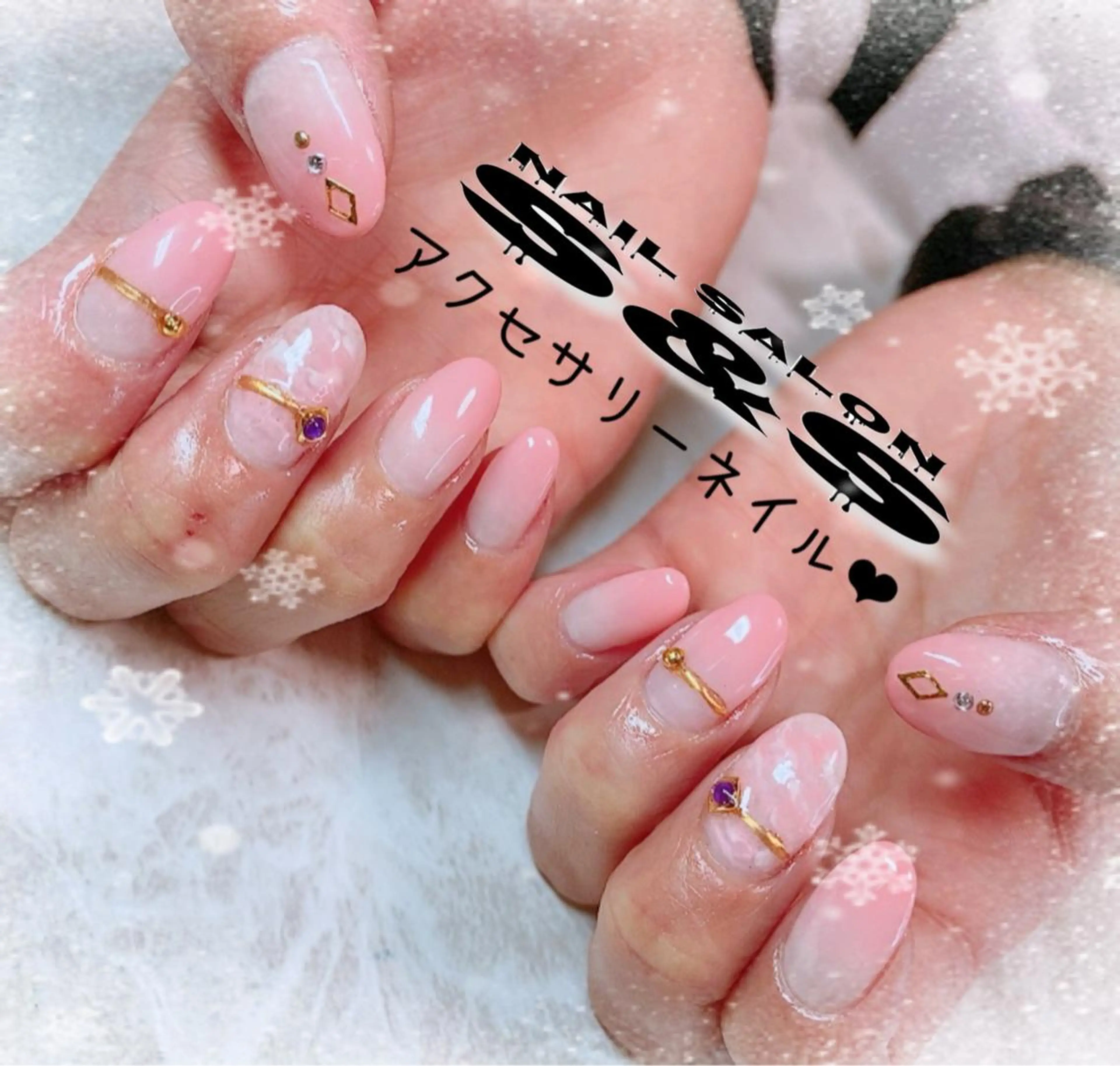 ネイル 長さ出し メンズネイル 持ち込み スカルプネイル S&S 村田小百合のネイルデザイン