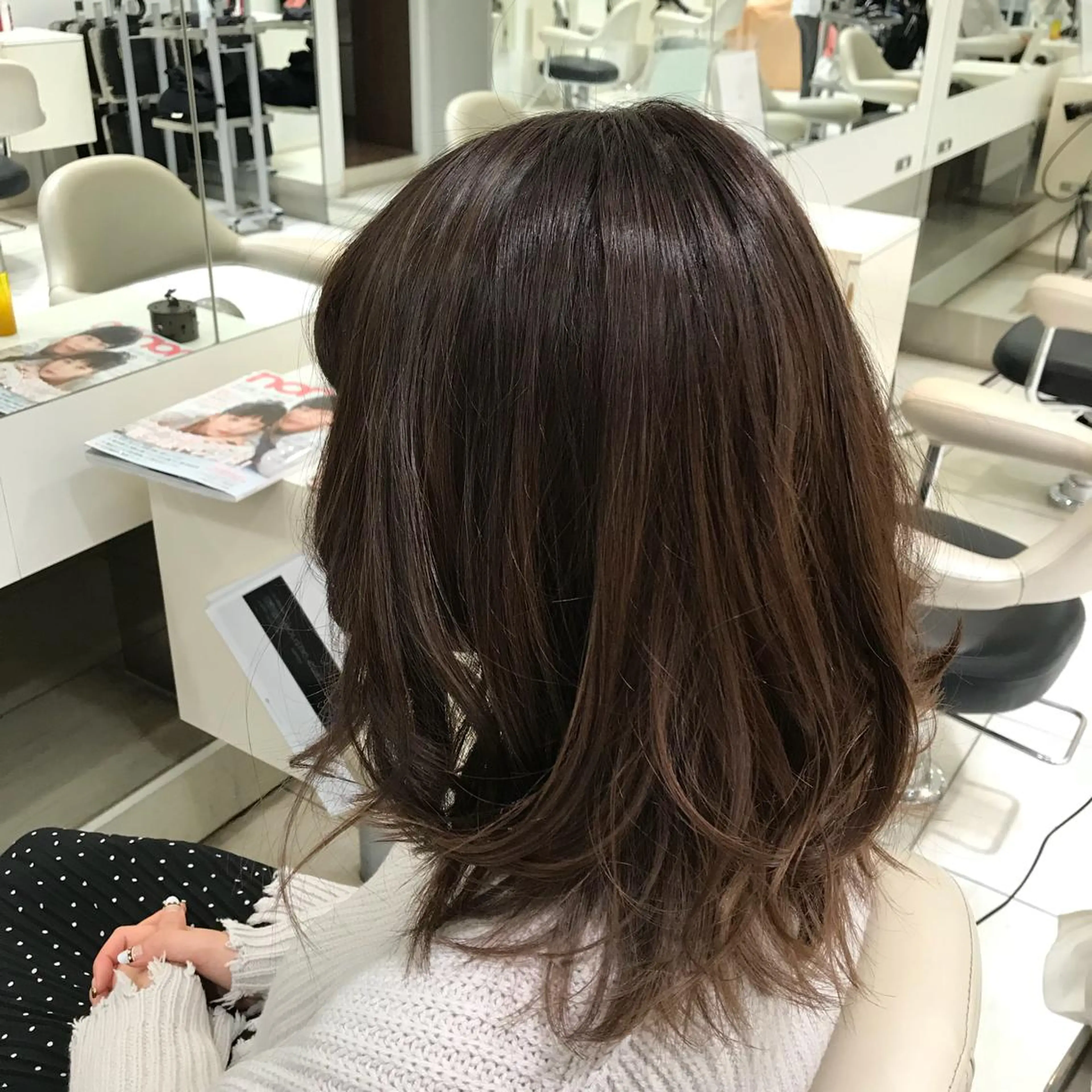 ミディアム カラー ケンジアネッタ Men'sのヘアスタイル