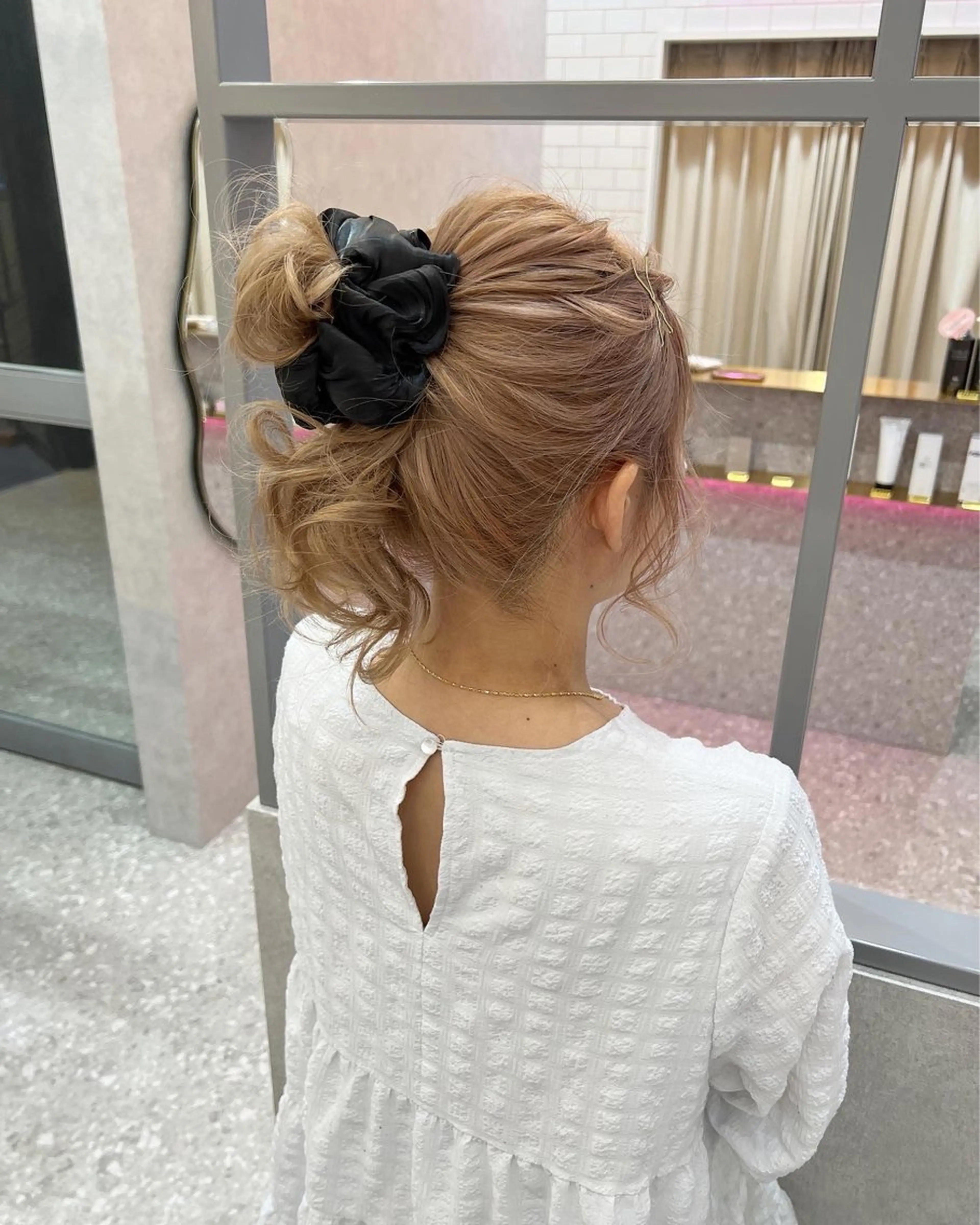 ロング ヘアアレンジ ヘアセット はるか/ヘアアレンジ ブリーチなしカラー♡のヘアスタイル