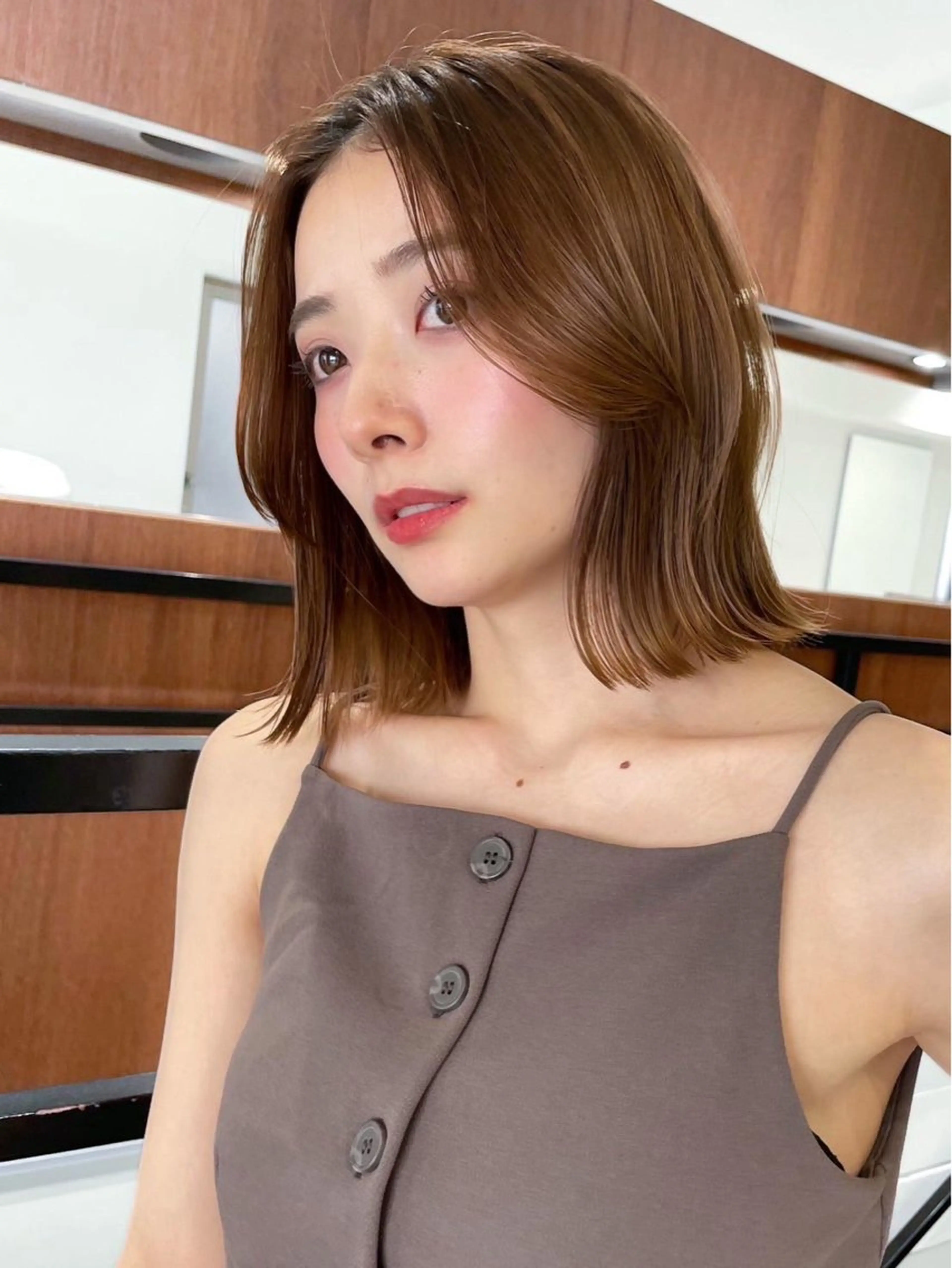 ショート カラー ✨レイヤーカット/透 名感カラー特化✨のヘアスタイル